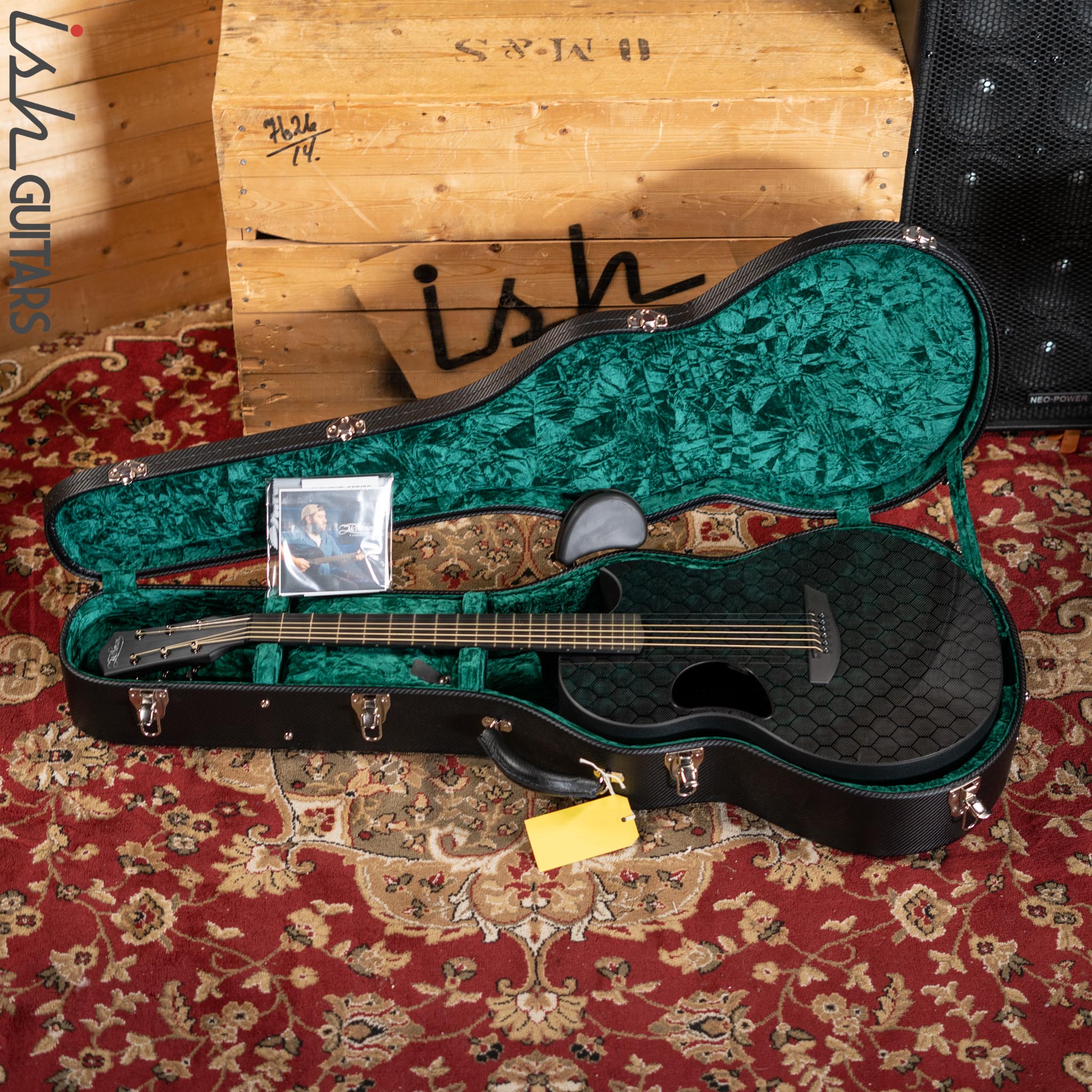 McPherson Carbon Series Sable Honeycomb 510 EVO Carbon Fiber Gold Hardware - Image 12