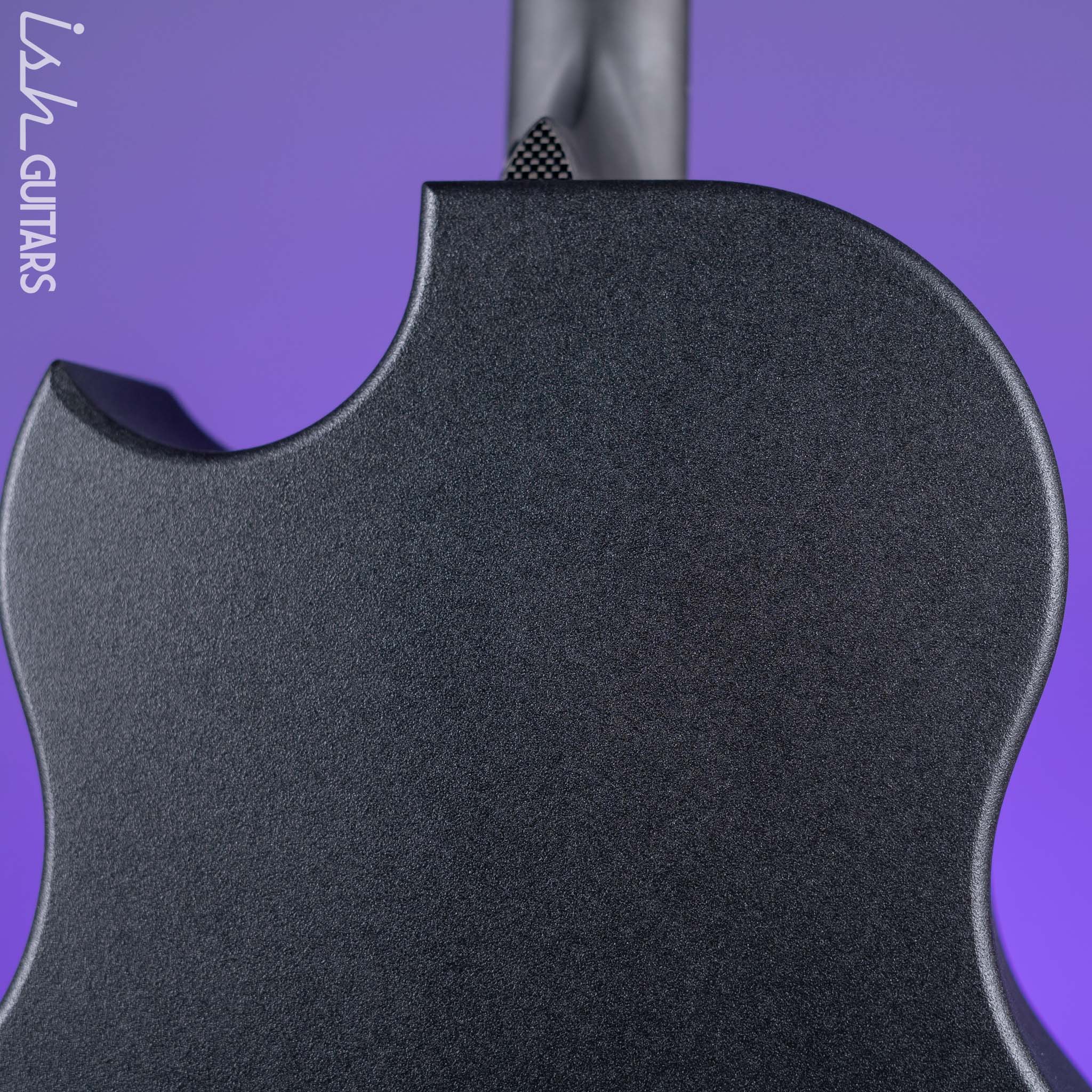 McPherson Sable Honeycomb Carbon Acoustic-Electric Guitar Black Hardware - Image 7