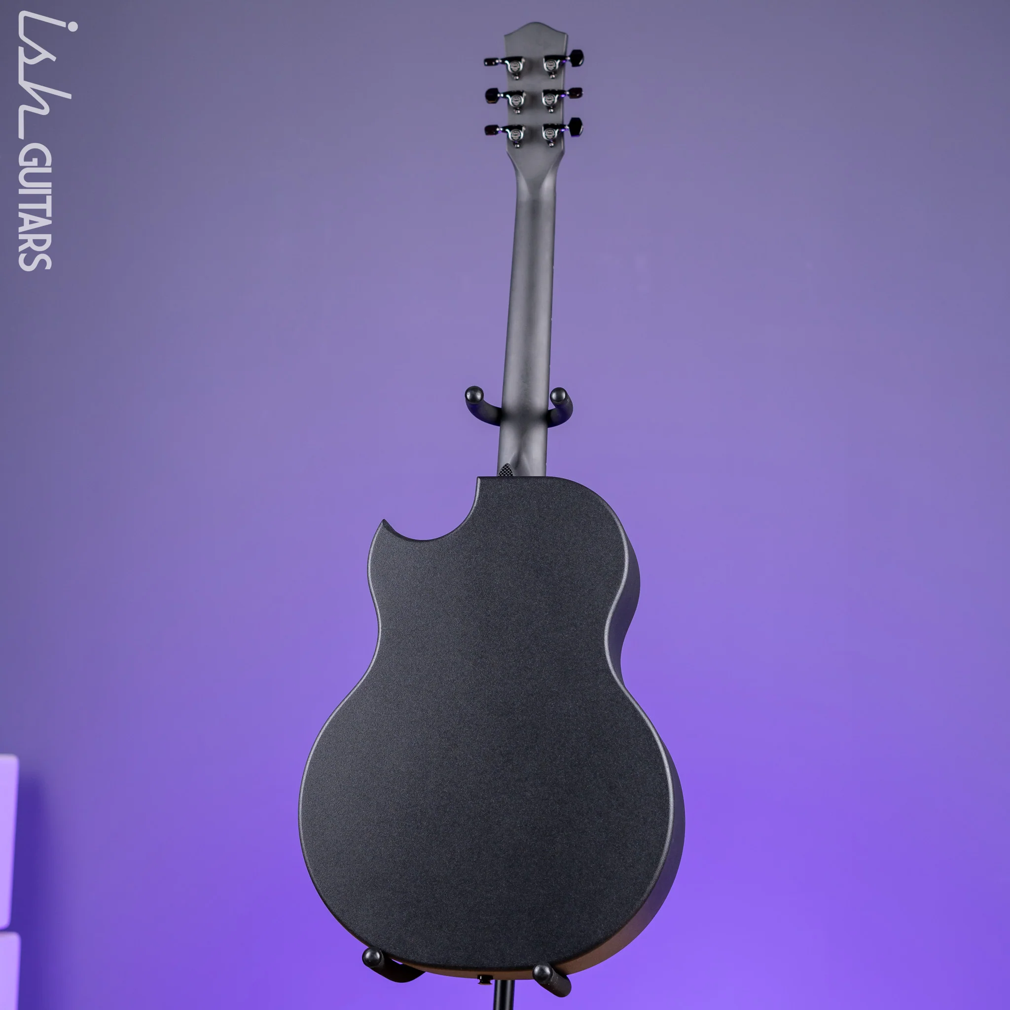 McPherson Sable Honeycomb Carbon Acoustic-Electric Guitar Black Hardware - Image 9