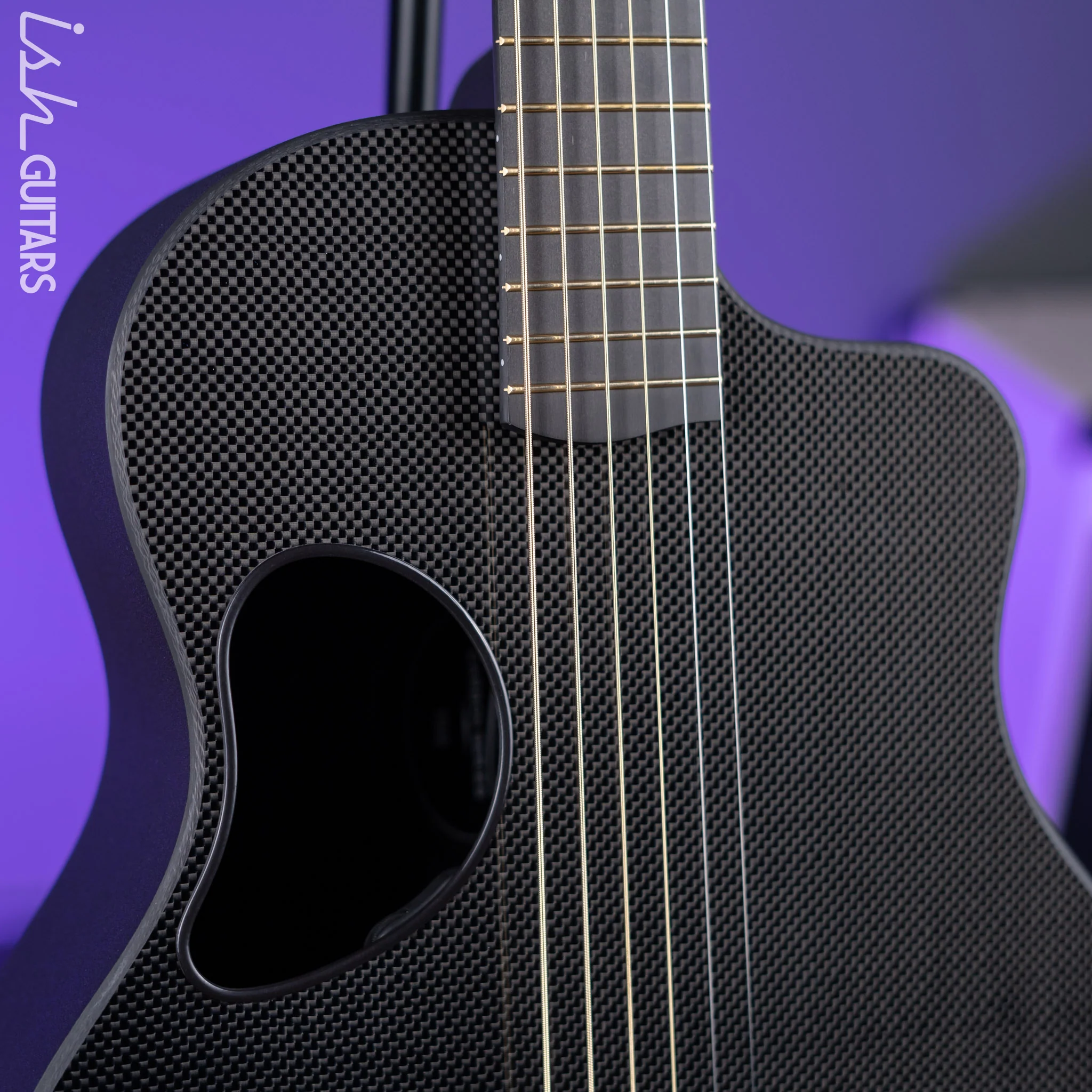 McPherson Touring Carbon Fiber Acoustic-Electric Guitar Standard Top Gold Hardware - Image 3