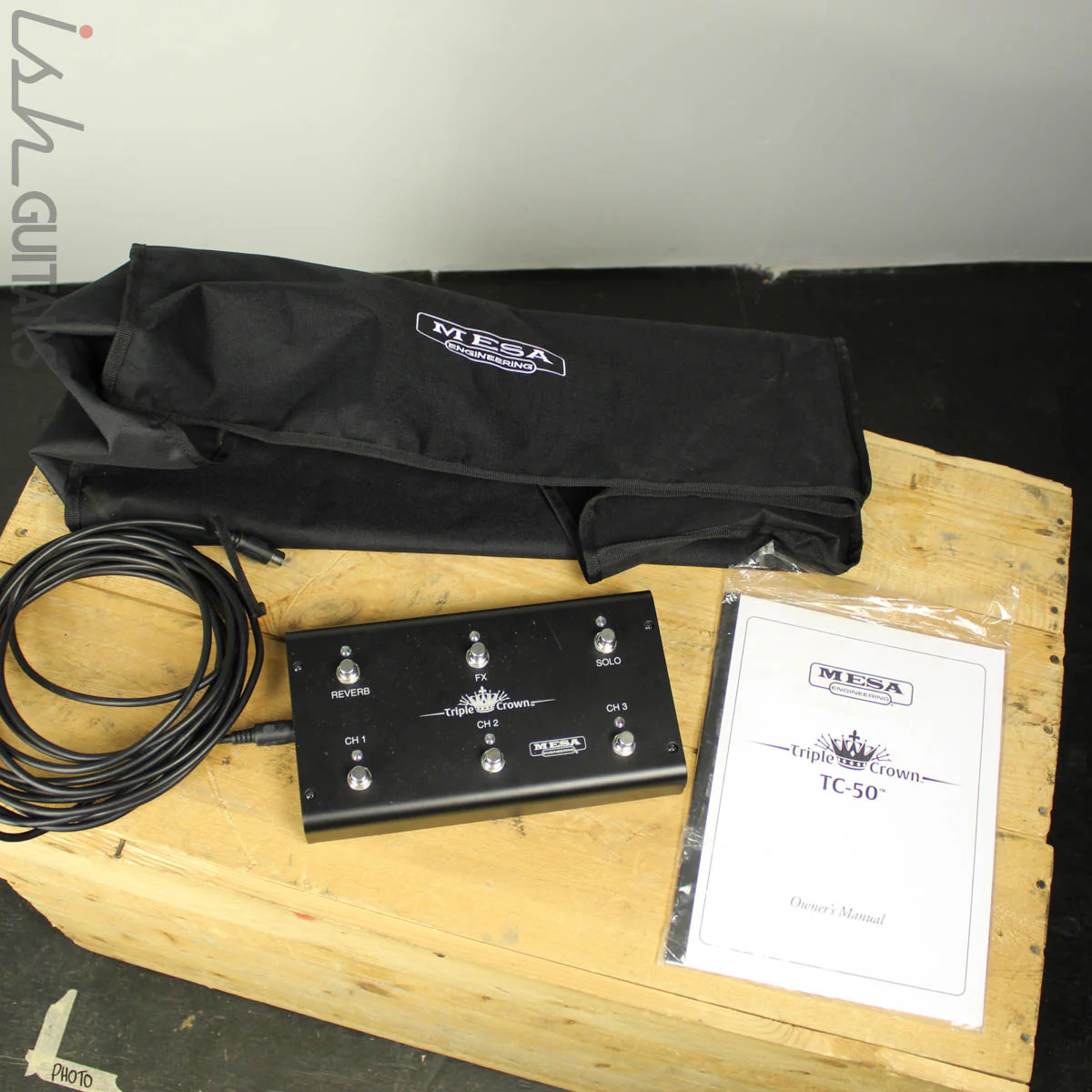Mesa Boogie TC-50 Triple Crown Amplifier Head w/ Footswitch and Cover - Image 11