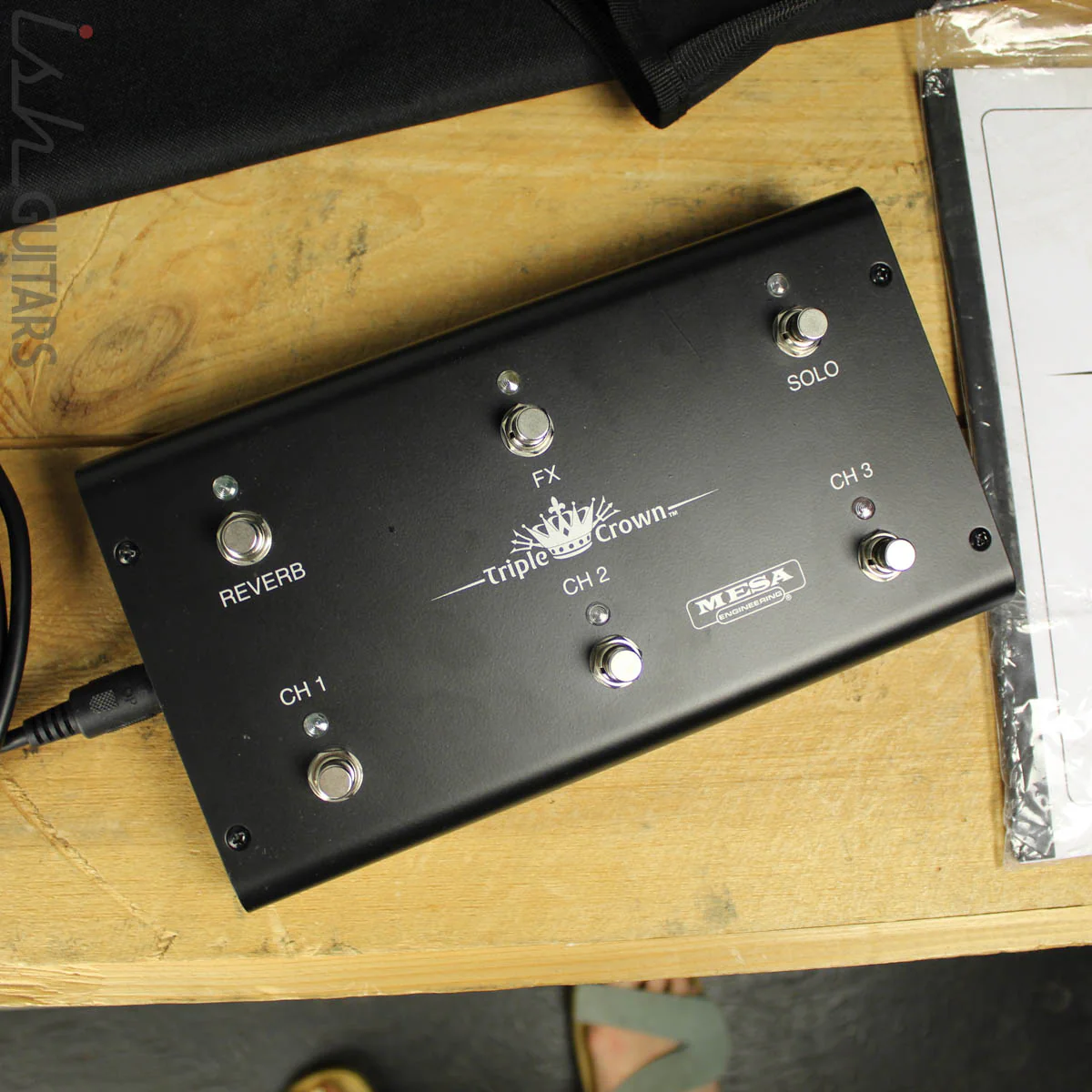 Mesa Boogie TC-50 Triple Crown Amplifier Head w/ Footswitch and Cover - Image 12