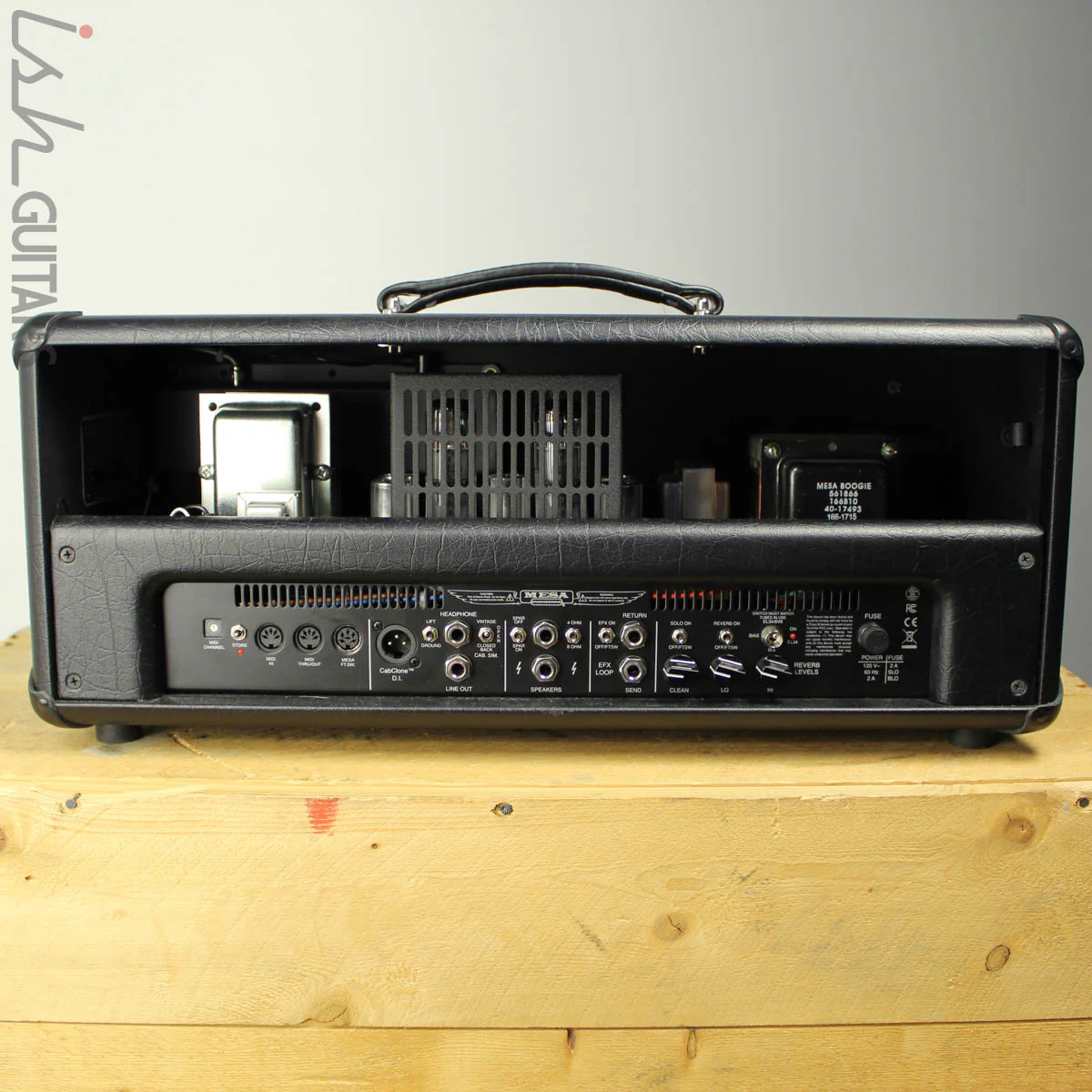 Mesa Boogie TC-50 Triple Crown Amplifier Head w/ Footswitch and Cover - Image 7
