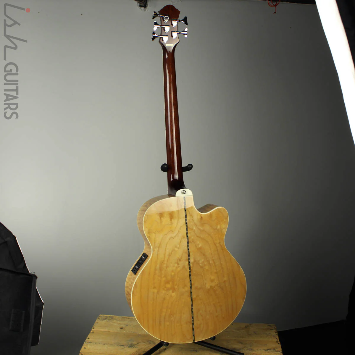 Michael Kelly Dragonfly 4 Left Hand Acoustic Bass Natural MKDF5FLLHN - Image 7