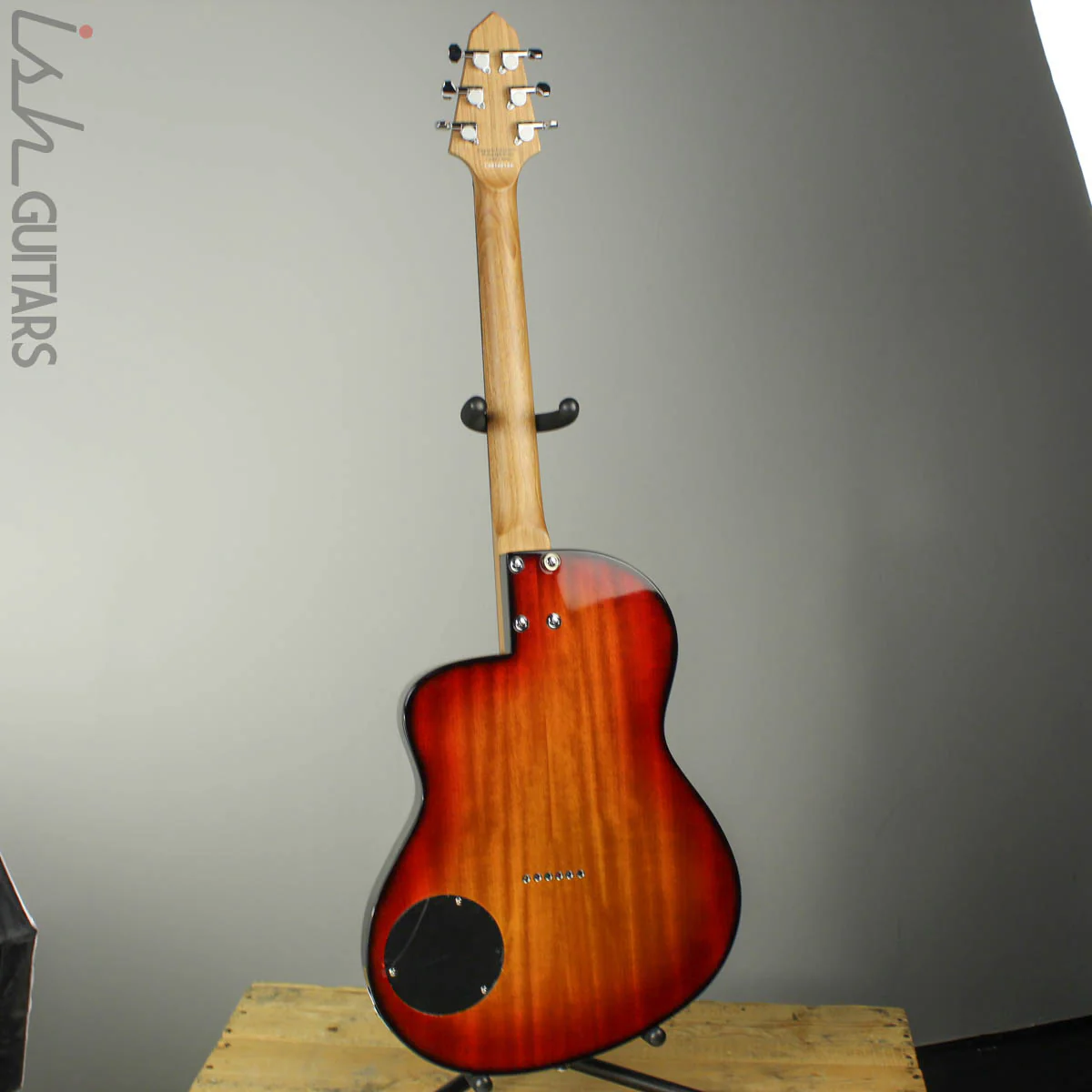 Michael Kelly S6 Rick Turner Sunburst Acoustic Electric Guitar - Image 6