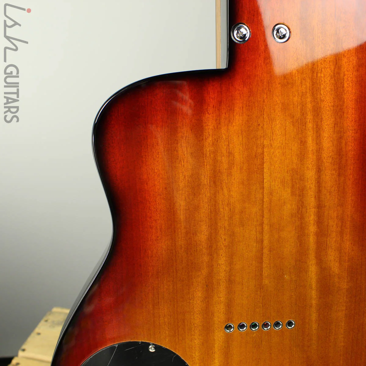 Michael Kelly S6 Rick Turner Sunburst Acoustic Electric Guitar - Image 7