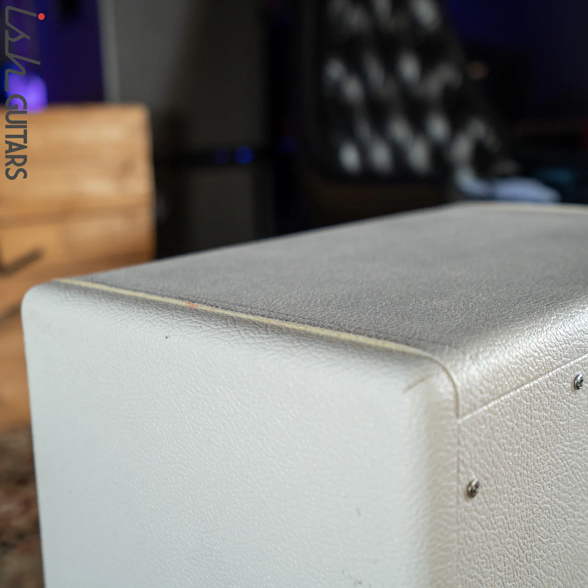 Mojotone 1x12 Cab w/ 8ohm Celestion Greenback White Tolex - Image 5