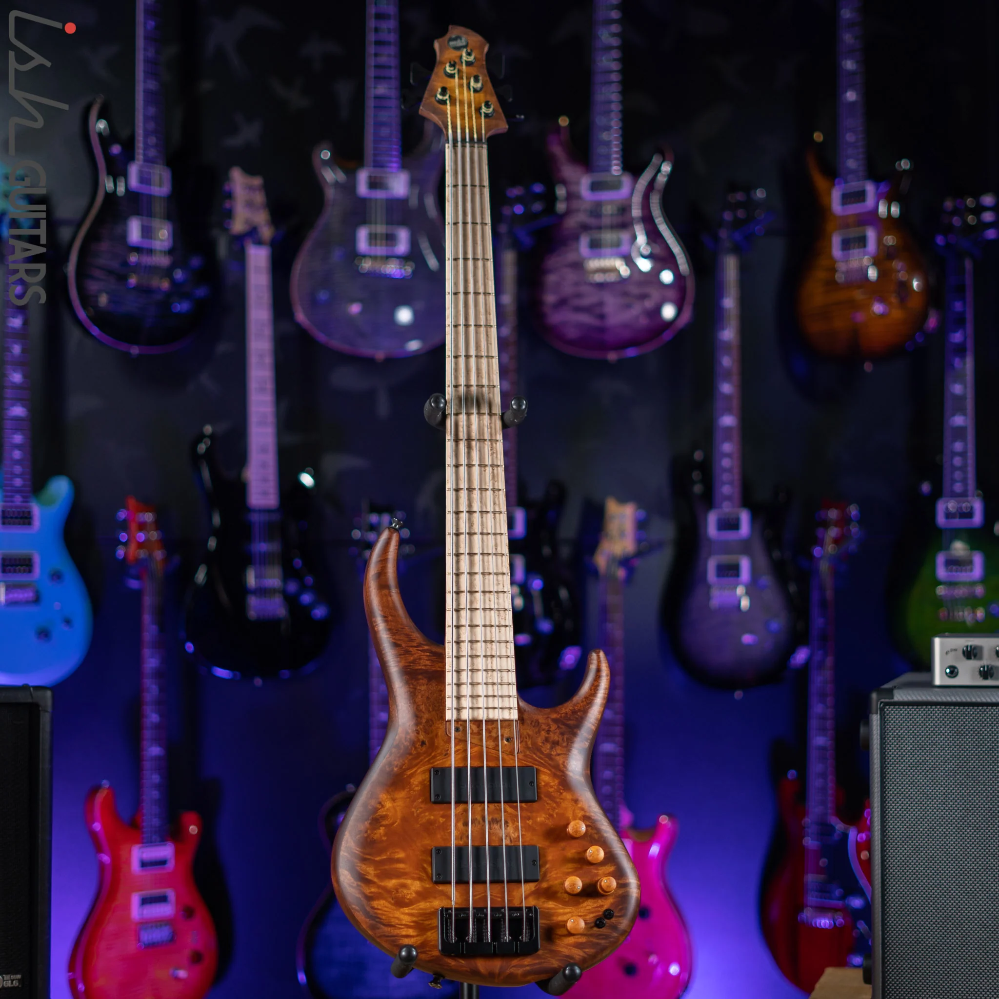 MTD 535-24 Bass Maple Burl Top Amber Burst Satin - Image 2