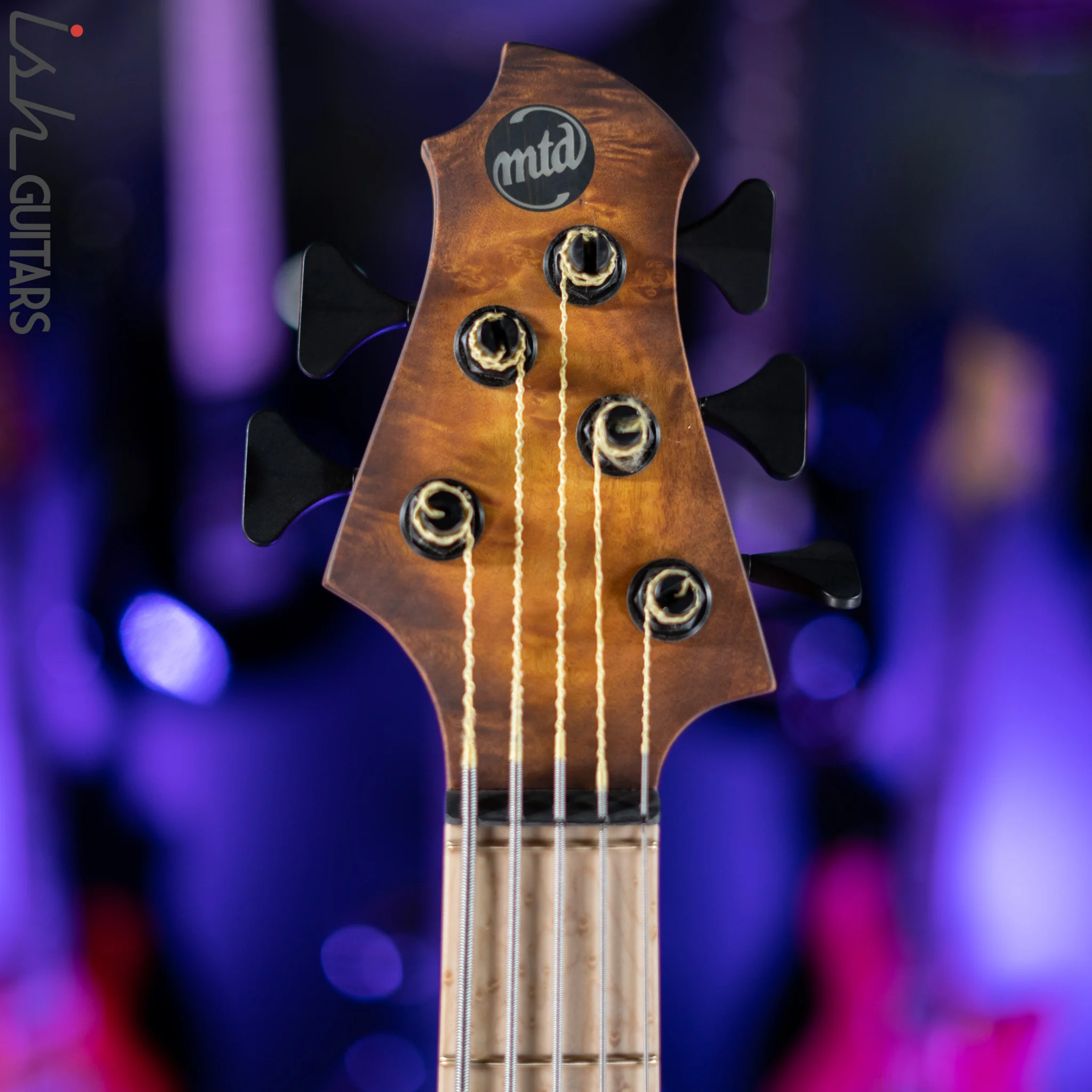 MTD 535-24 Bass Maple Burl Top Amber Burst Satin - Image 6