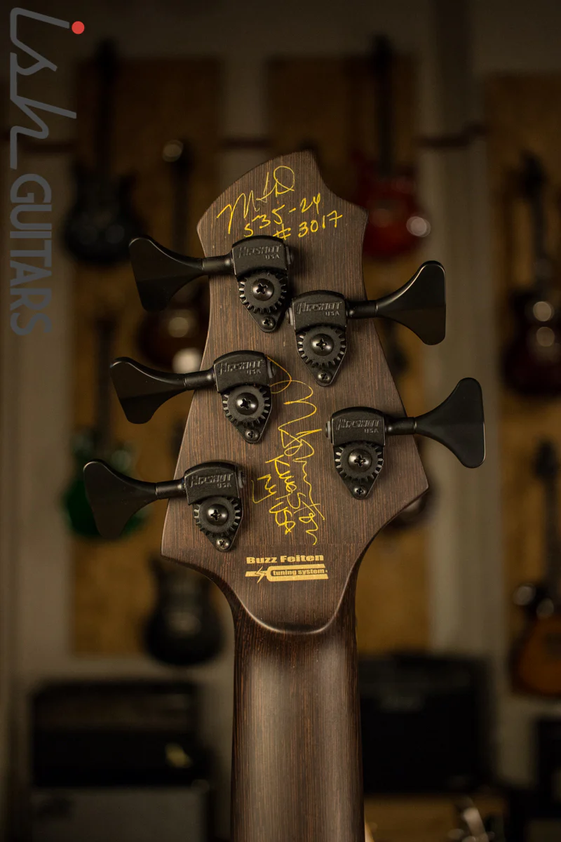 MTD 535-24 Buckeye Burl Bass Guitar - Image 9