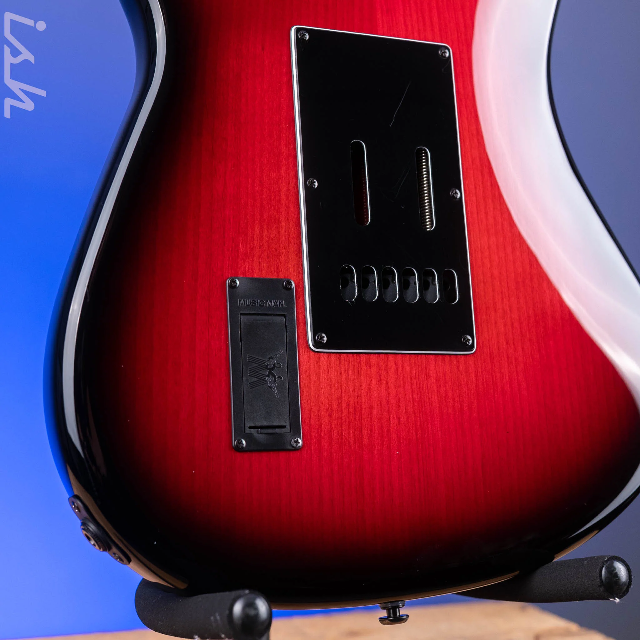 2022 Ernie Ball Music Man Cutlass HT SSS Raspberry Burst - Image 11