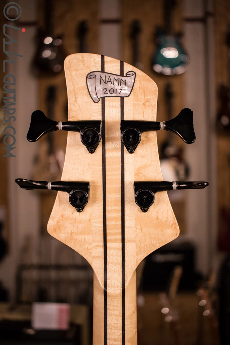 NAMM 2017 Fodera Japanese Maple Viceroy 4 Elite - Image 11