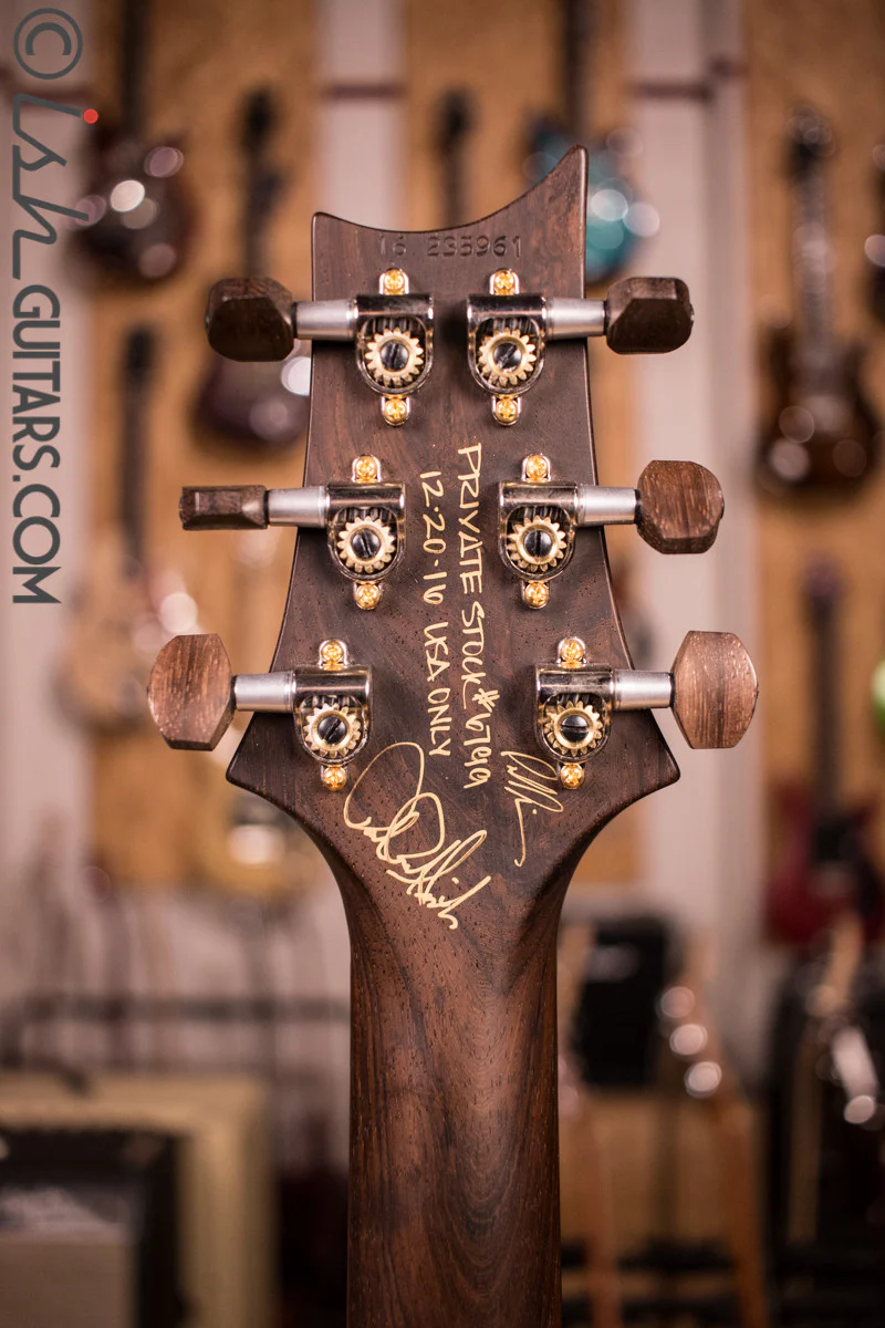 2017 NAMM Paul Reed Smith Private Stock P22 Piezo Brazilian Rosewood Neck - Image 12