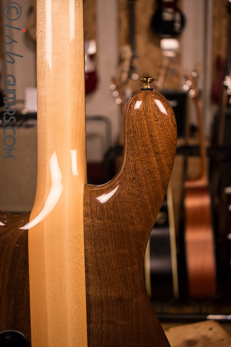NAMM Spector NS-2 Water Cured Redwood Gloss Bass Guitar - Image 9