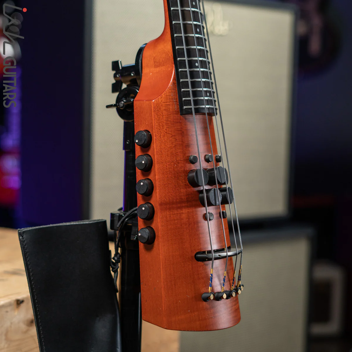 NS Design CR5 Fretted OMNI 5 String Stand up Bass - Image 5