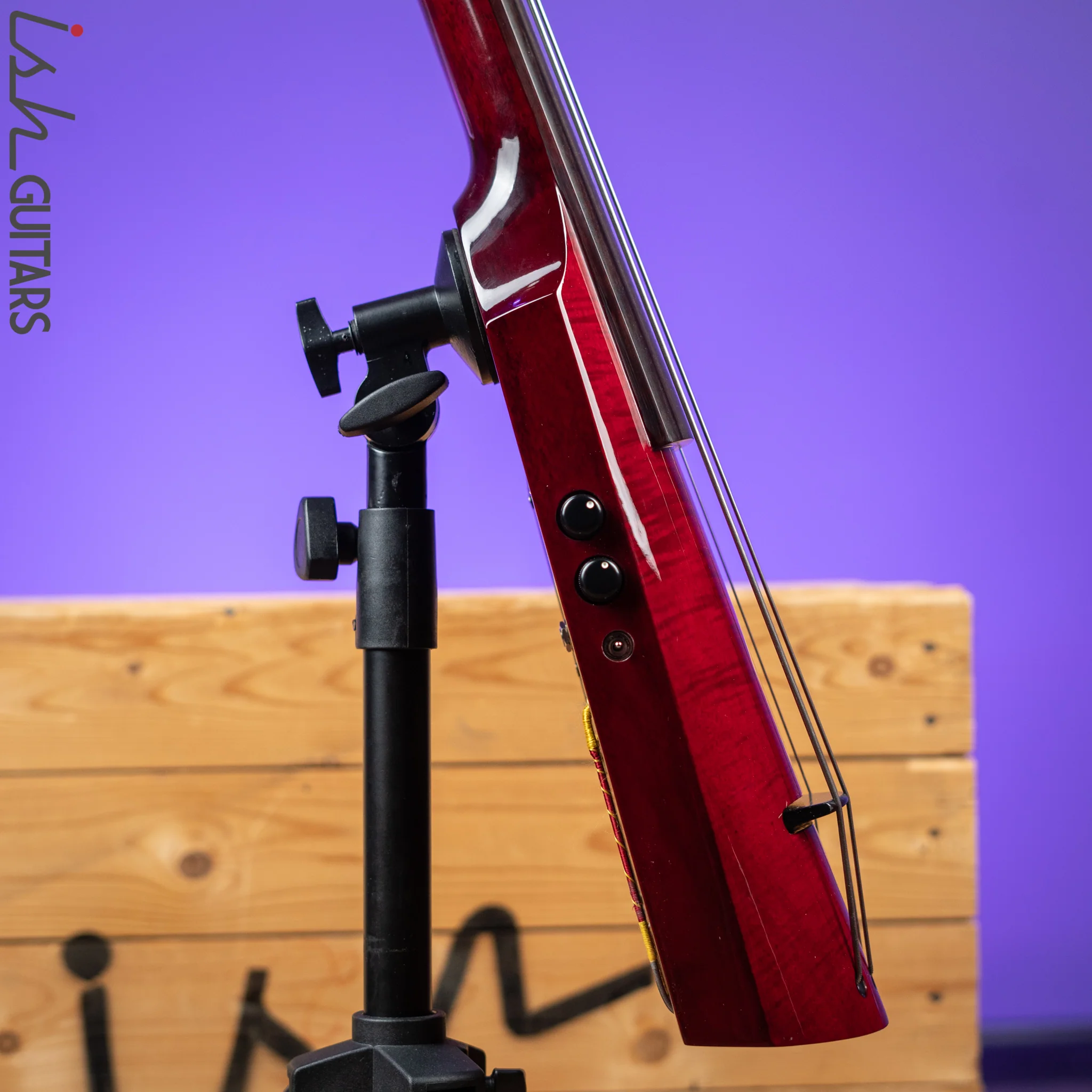 NS Design Wav 4 Electric Upright Bass Cherry - Image 12