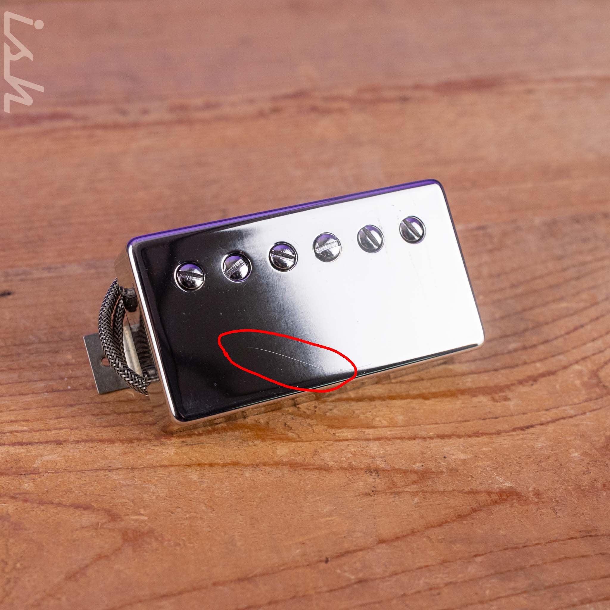 OX4 PAF Low-Wind Humbuckers Pickups Set Nickel Covers - Image 3