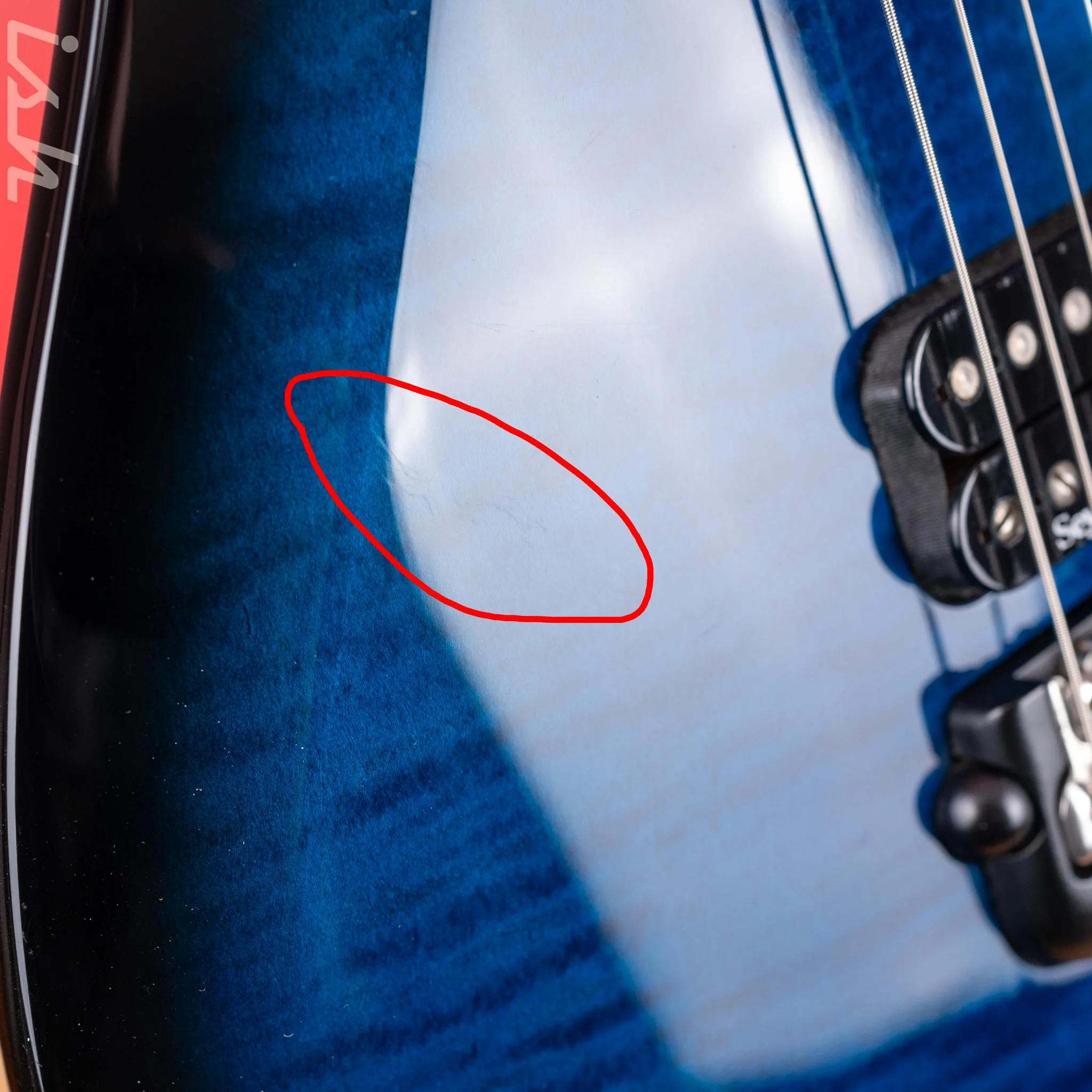 Parker Fly Mojo Trans Blue Burst - Image 8