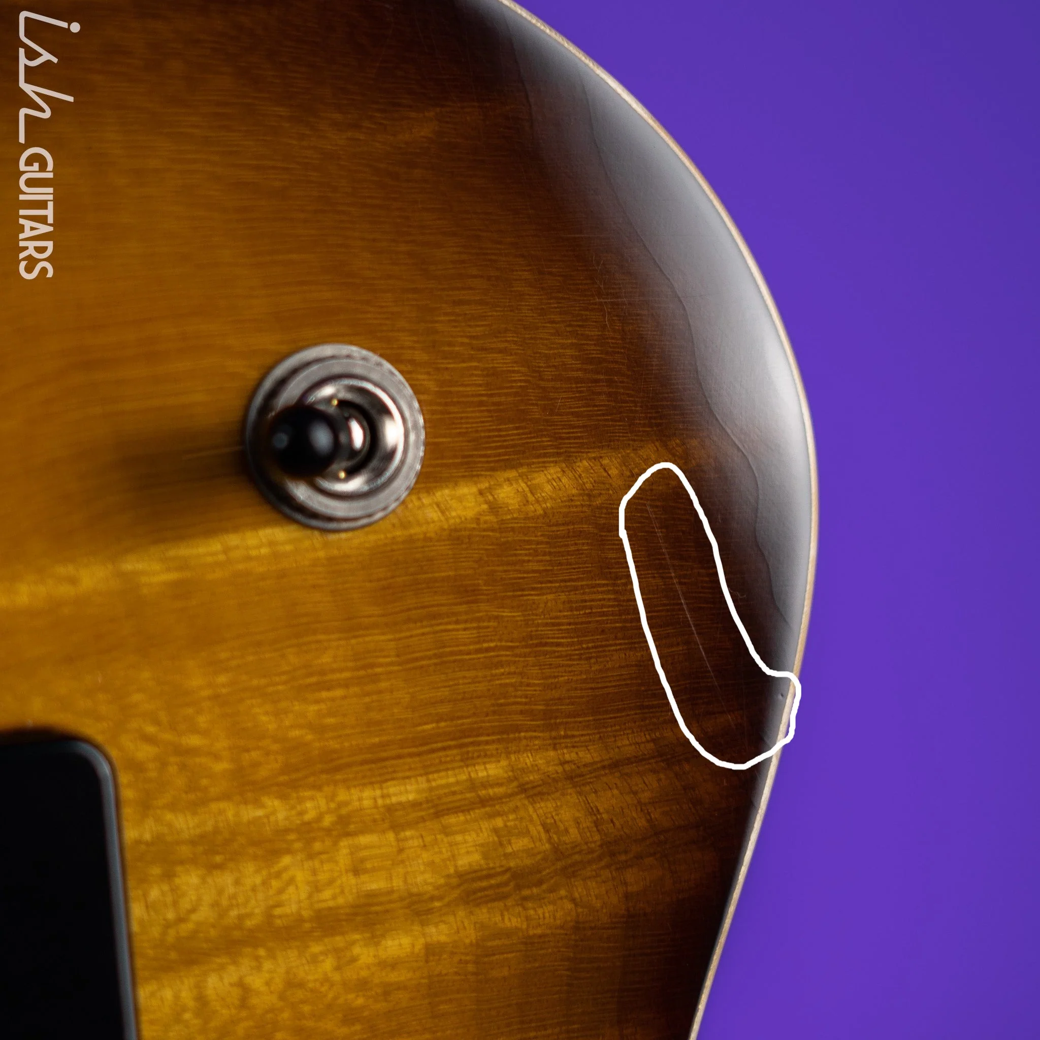 Patrick James Eggle Macon Special Lefty Tobacco Burst - Image 10