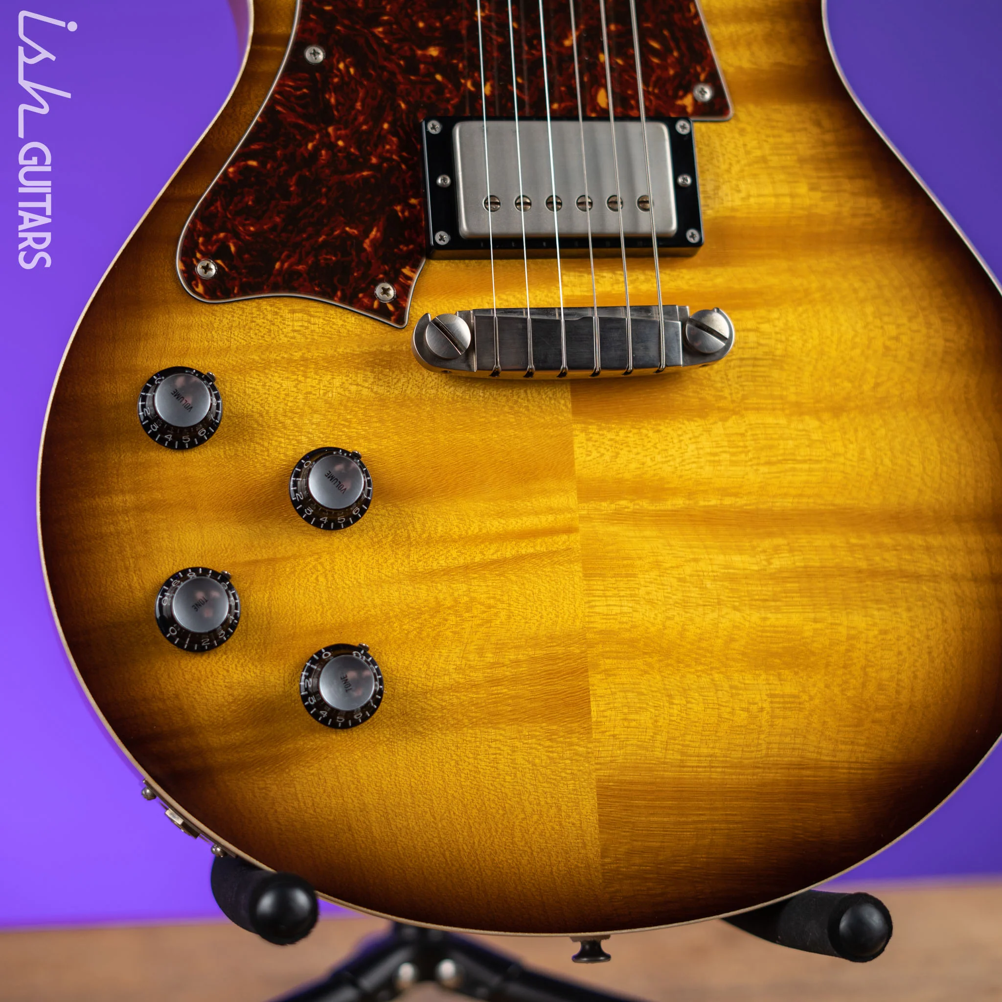 Patrick James Eggle Macon Special Lefty Tobacco Burst - Image 4