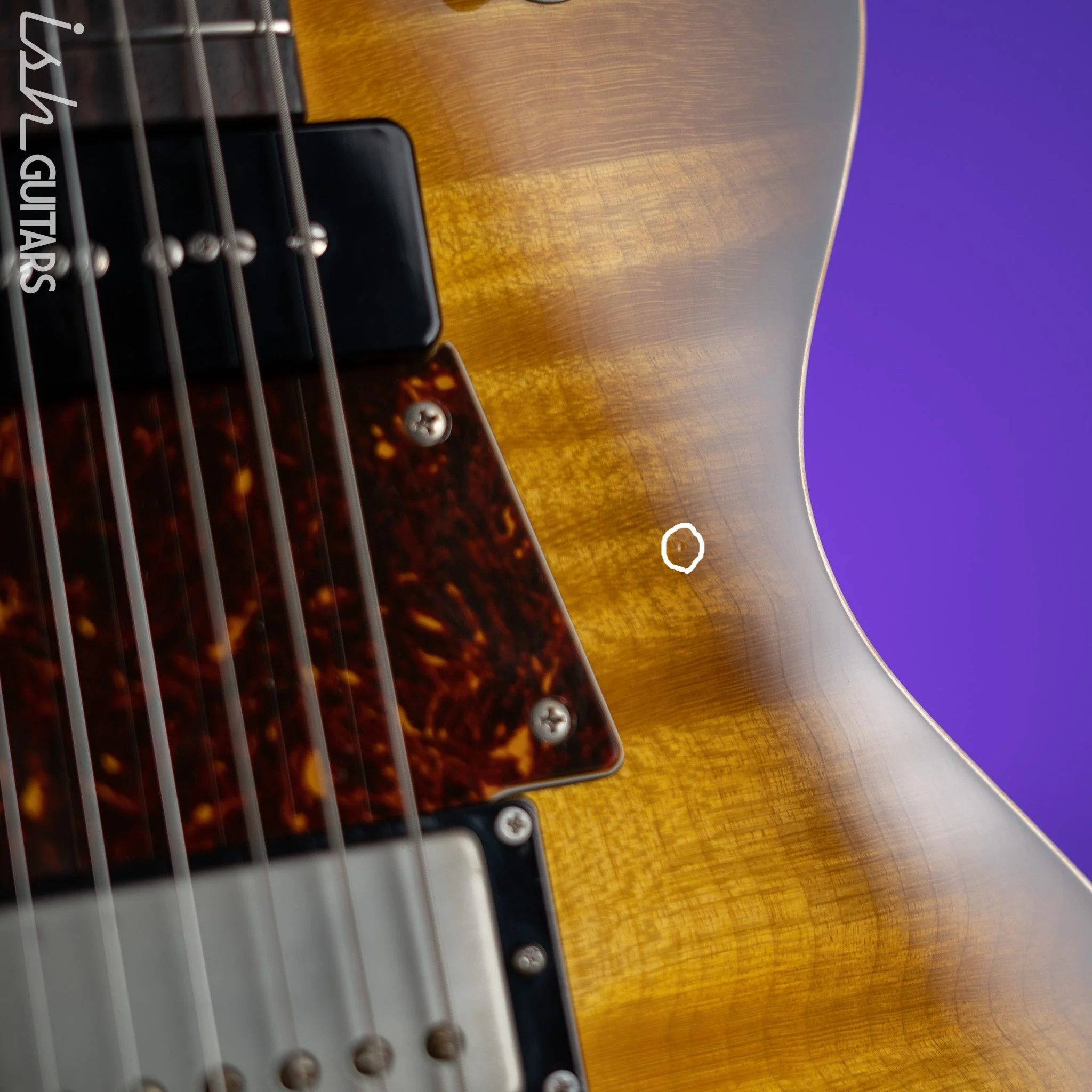 Patrick James Eggle Macon Special Lefty Tobacco Burst - Image 7