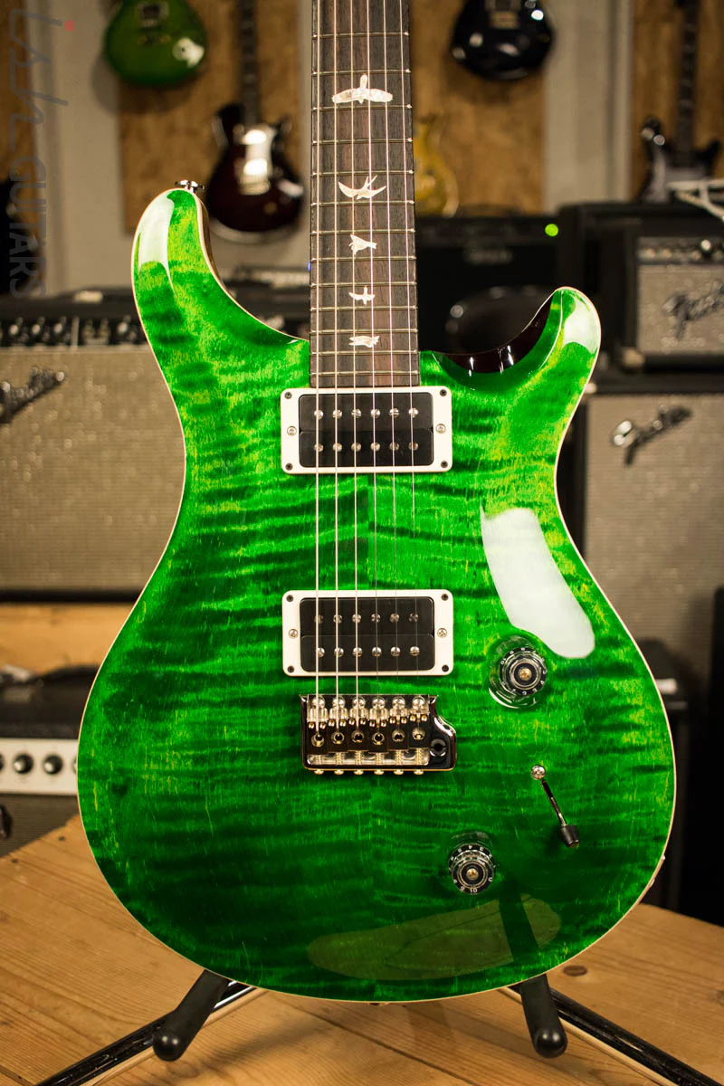 2018 PRS Paul Reed Smith Custom 22 Custom Color Emerald Green Tobacco Back
