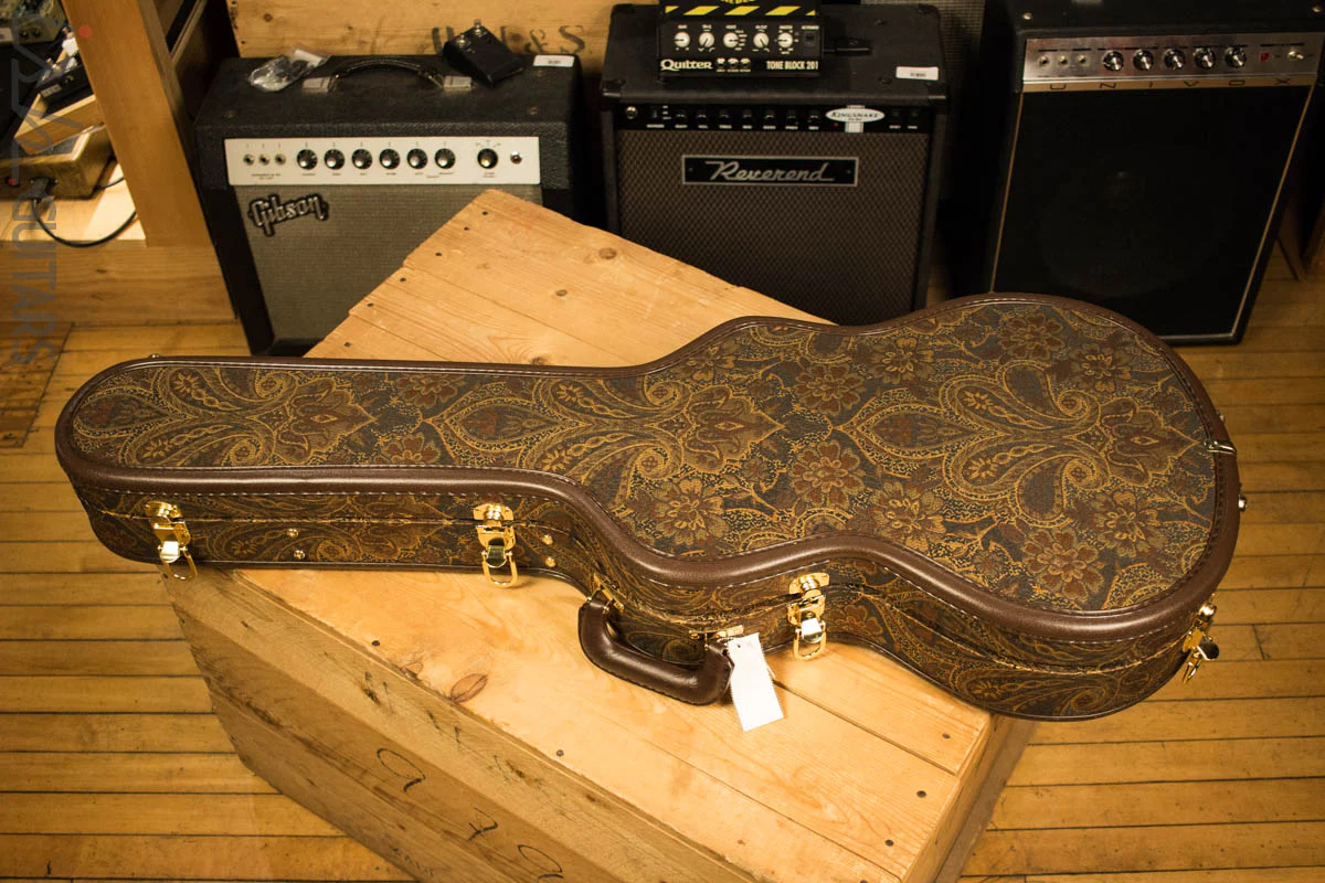 Paul Reed Smith Wood Library Hollowbody I Satin Charcoalburst with Maple Neck - Image 12
