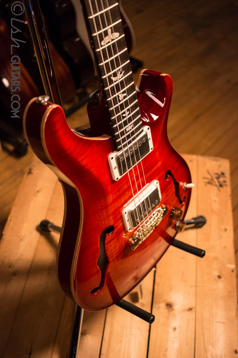Paul Reed Smith PRS Hollowbody II HBII Blood Orange - Image 9