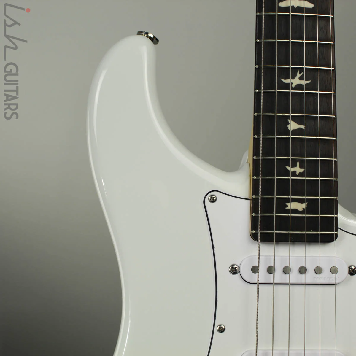 2018 Paul Reed Smith PRS John Mayer Silver Sky Electric Guitar Frost (GIG BAG) - Image 3