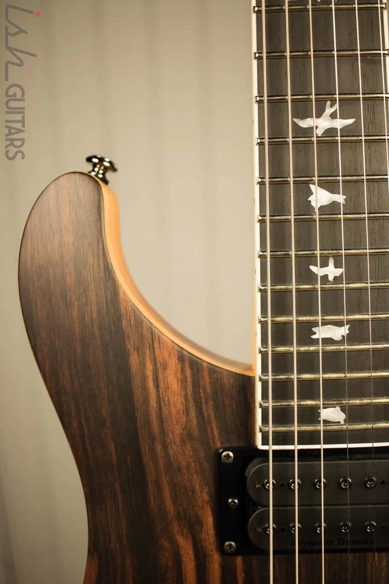 Paul Reed Smith PRS Mark Holcomb SE Macassar Ebony Natural Satin Ish Guitars Exclusive #19 - Image 3