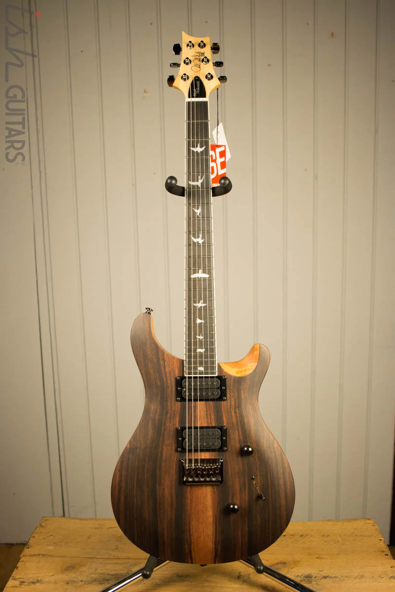 Paul Reed Smith PRS Mark Holcomb SE Macassar Ebony Natural Satin Ish Guitars Exclusive #4 - Image 2