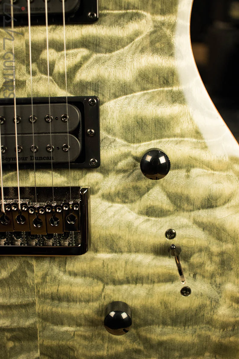 Paul Reed Smith PRS Mark Holcomb SE Quilted Maple Trampas Green Ish Guitars Exclusive (DEMO VIDEO) - Image 4