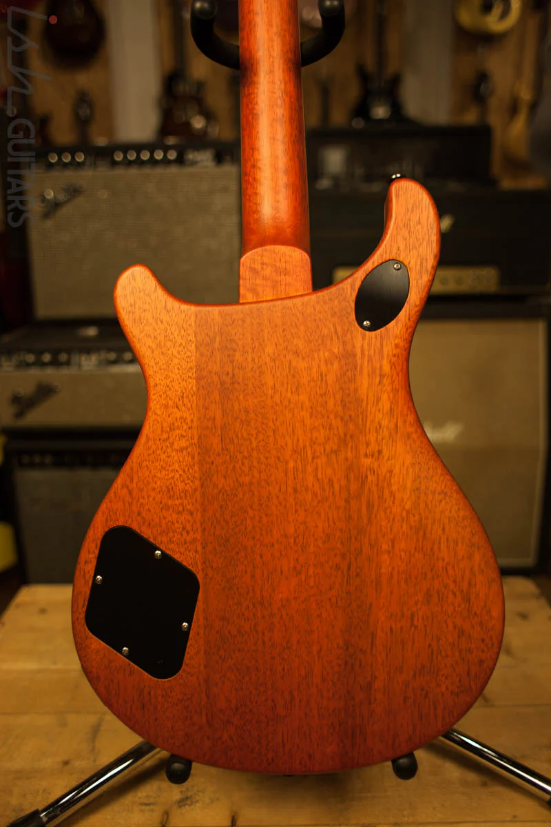 Paul Reed Smith PRS B-Stock McCarty 594 Semi-Hollow Wood Library Korina Neck Ebony Fretboard Korina Back  Faded McCarty Sunburst Satin Finish - Image 8