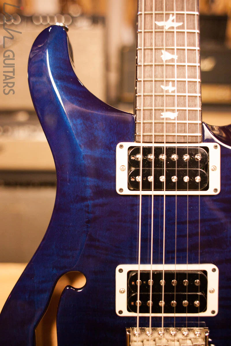 Paul Reed Smith PRS S2 Custom 22 Semi-Hollow Whale Blue - Image 3