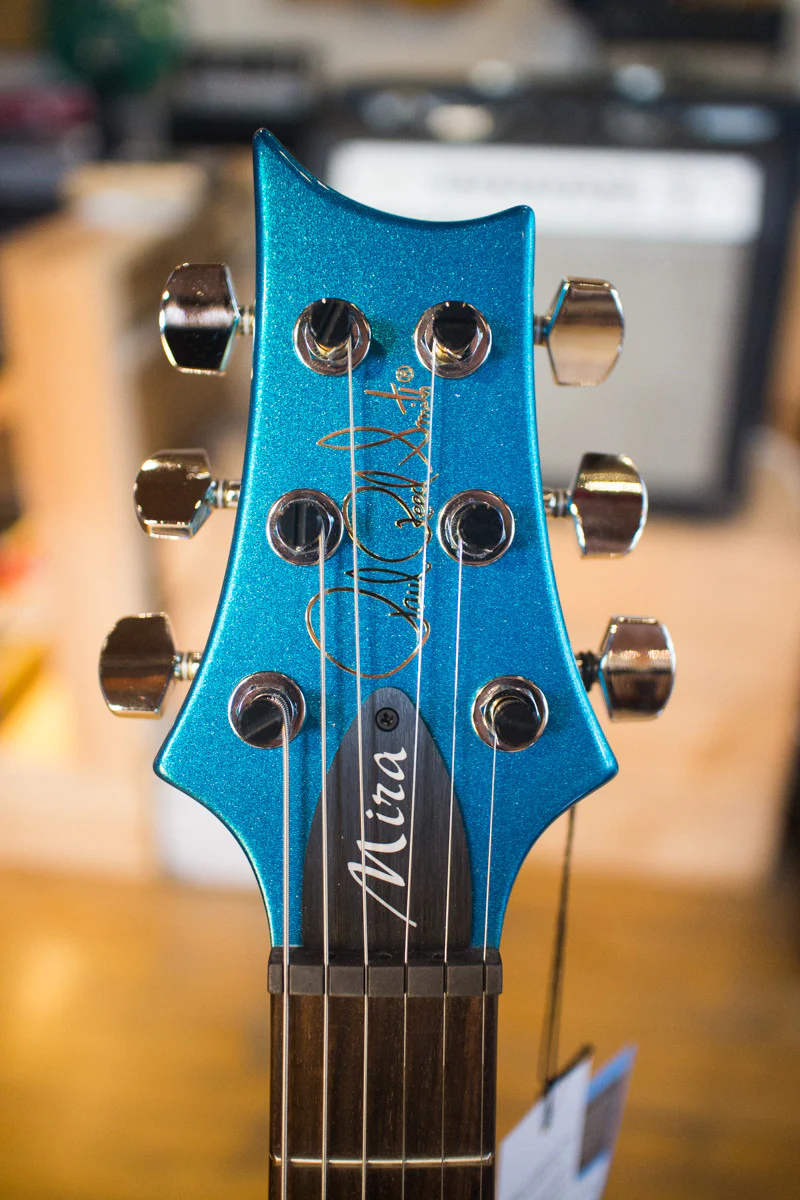 Paul Reed Smith PRS S2 Mira Semi Hollow Custom Color 1 of 1! Aqua Marine Firemist Color of the Month - Image 3