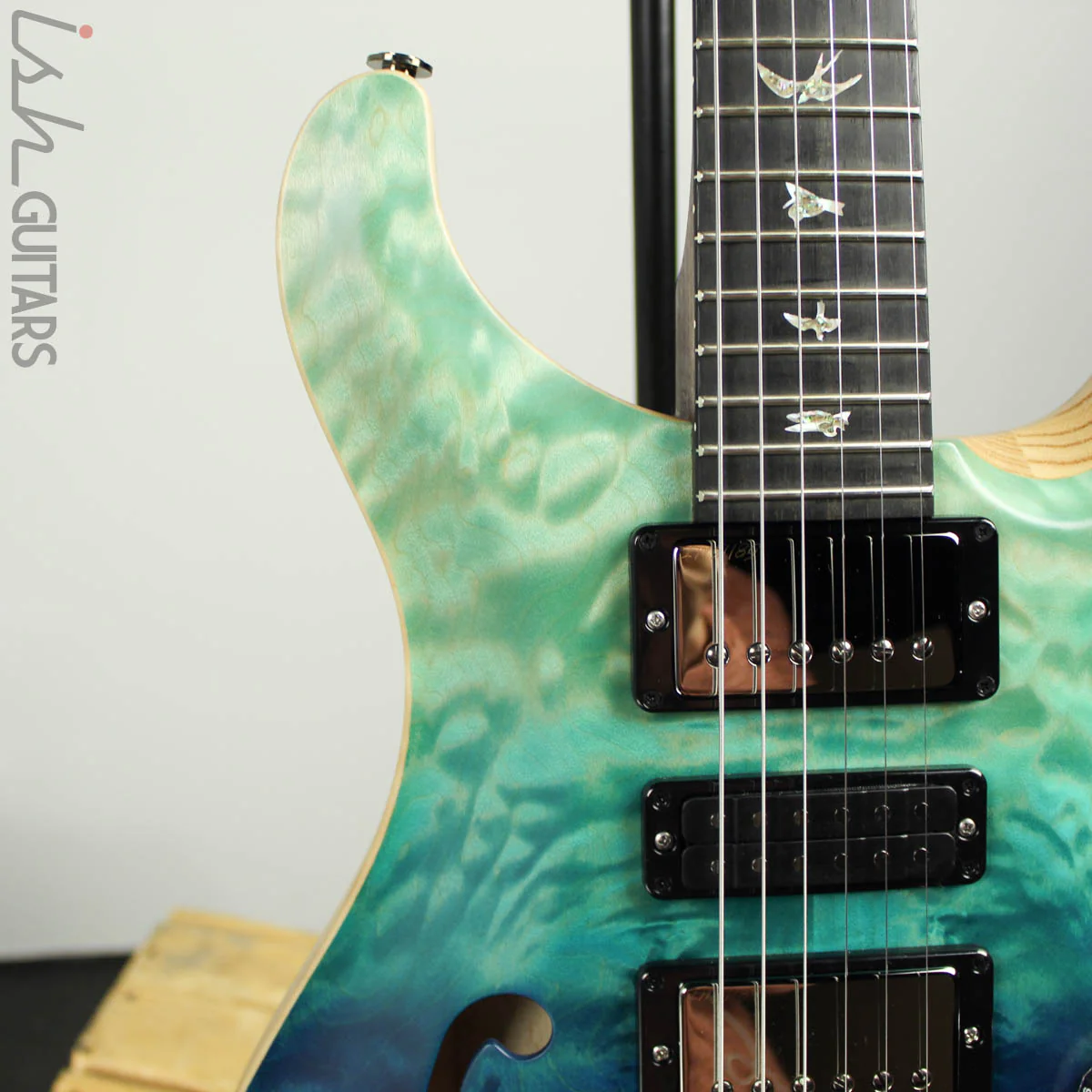 2019 Paul Reed Smith PRS Wood Library Special 22 Blue Fade - Image 4