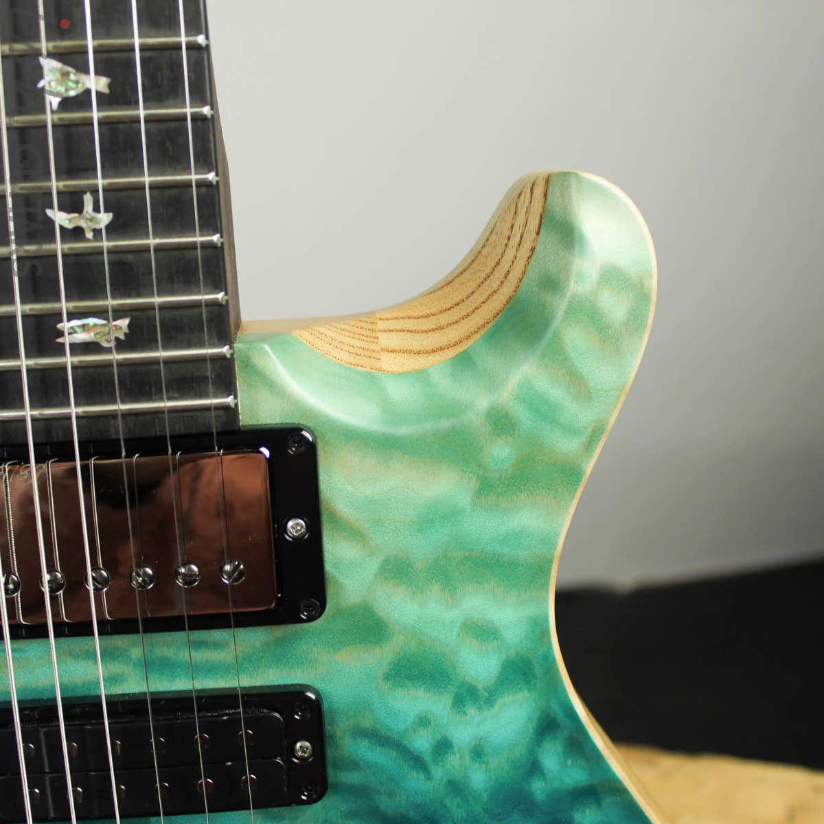 2019 Paul Reed Smith PRS Wood Library Special 22 Blue Fade - Image 5