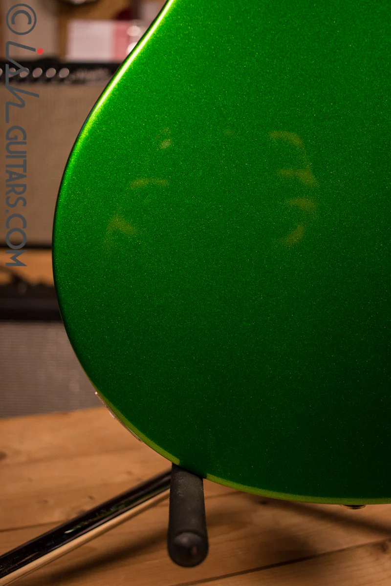 Paul Reed Smith S2 Mira Semi Hollow "Color of the Month" Jewel Lime Metallic - Image 10