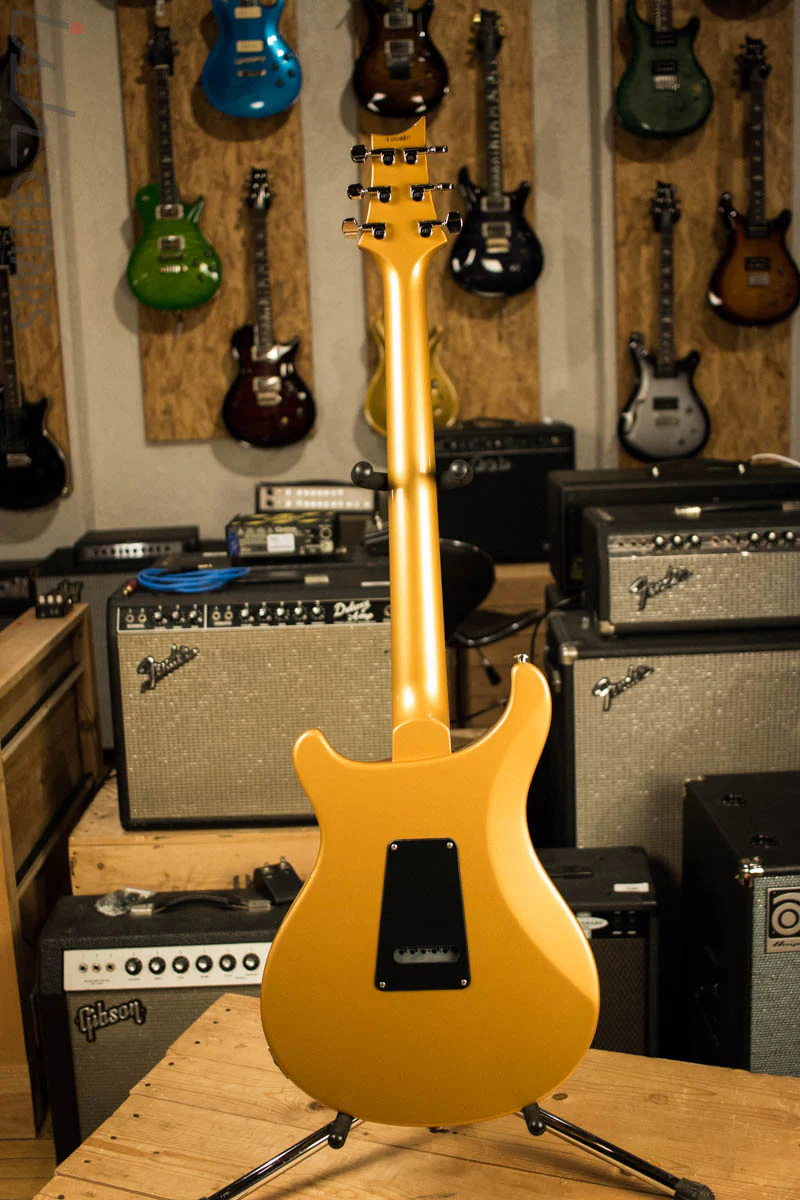 2018 Paul Reed Smith S2 Standard 24 Custom Gold w/ Tortoise Shell Pickguard - Image 8