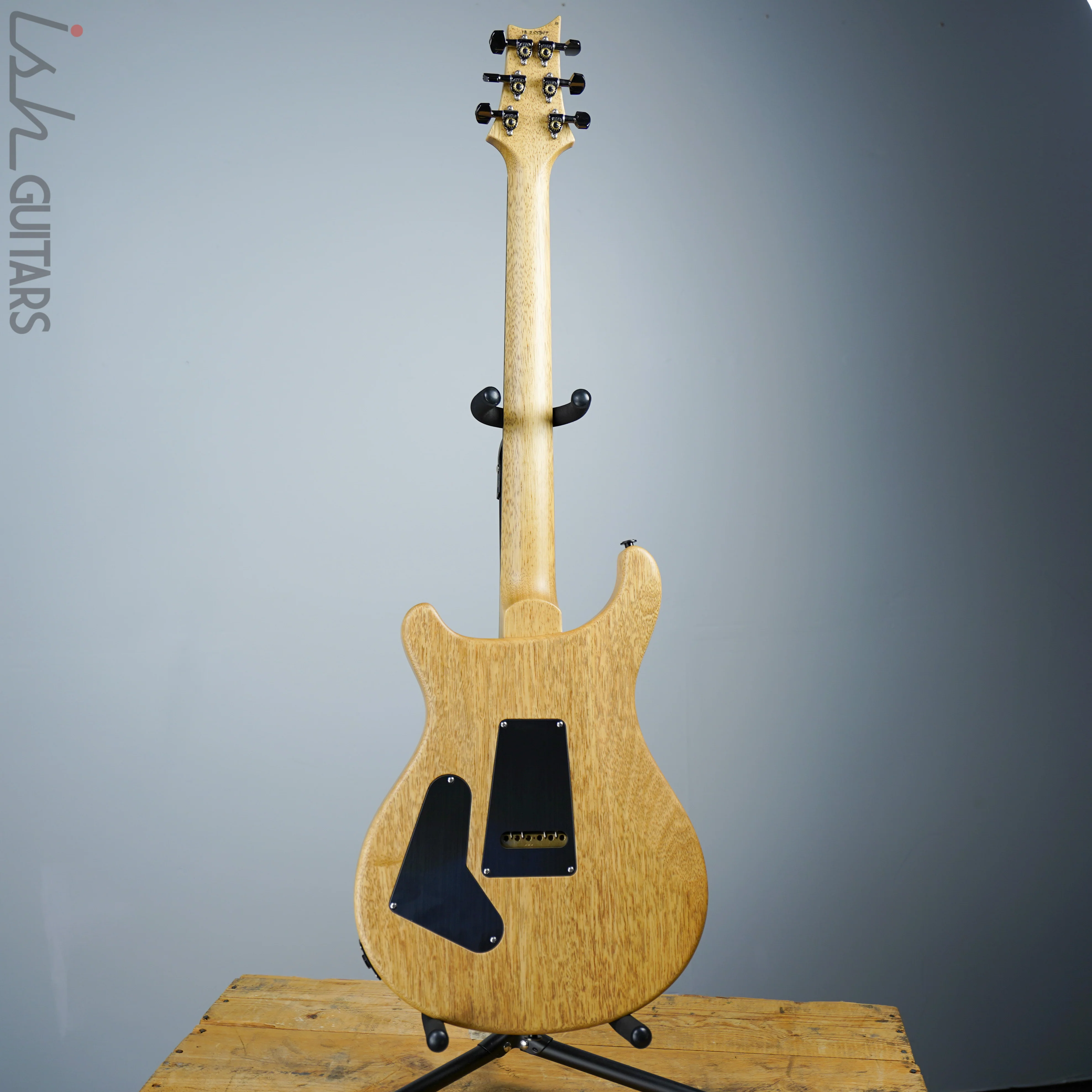 2018 Paul Reed Smith Wood Library Custom 24-08 Satin Red Tiger Quilted Maple Top Korina Body and Neck - Image 7
