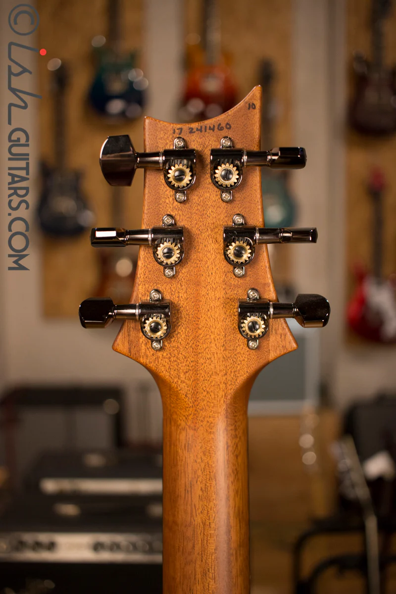 Paul Reed Smith PRS Custom 24 Semi-Hollow Wood Library Quilt Top Charcoal Burst - Image 10