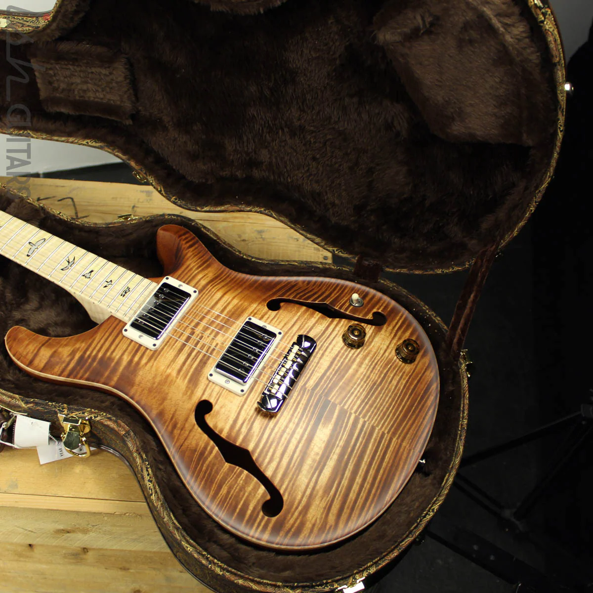 Paul Reed Smith Wood Library Hollowbody I 10 Top Copperhead Burst - Image 14