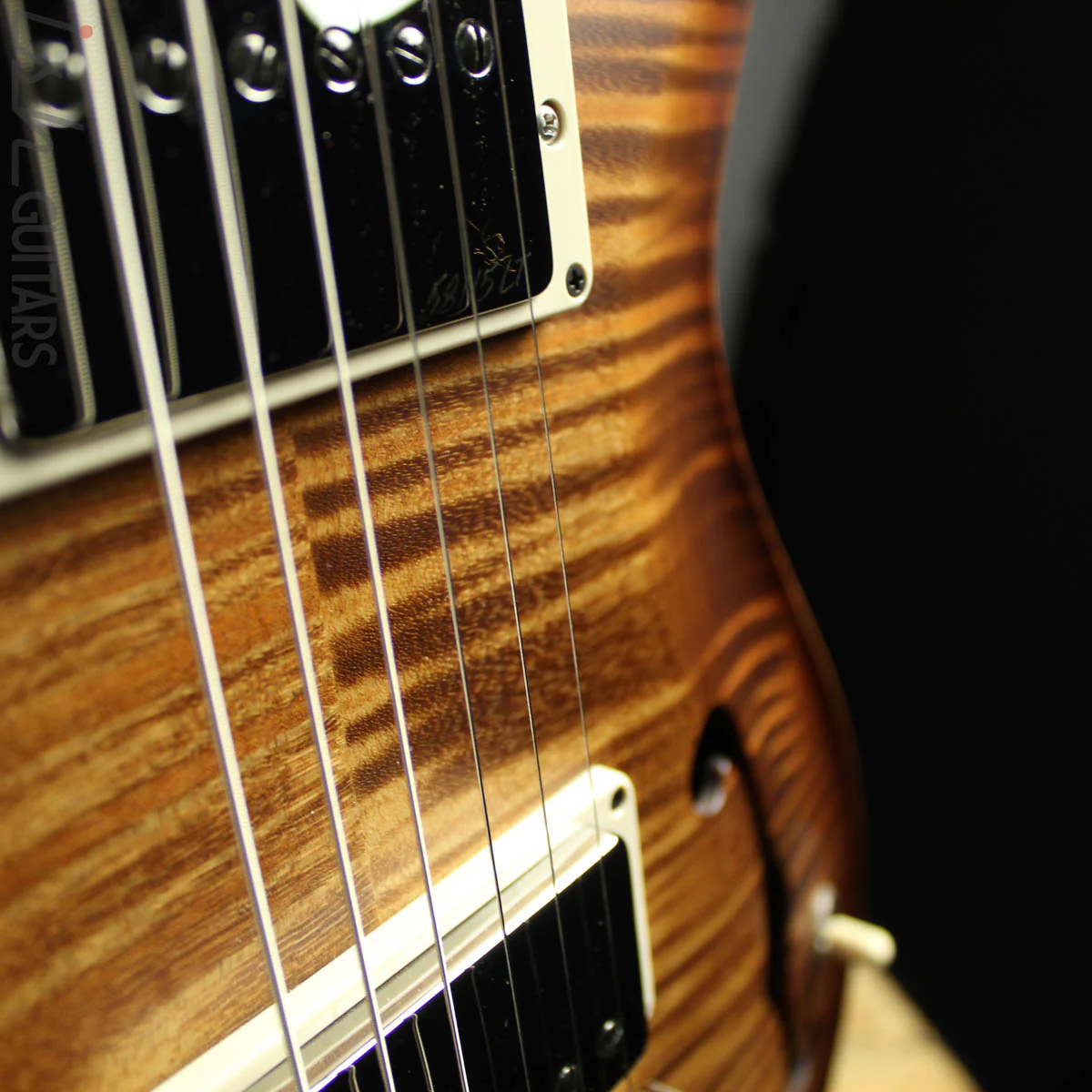 Paul Reed Smith Wood Library Hollowbody I 10 Top Copperhead Burst - Image 6