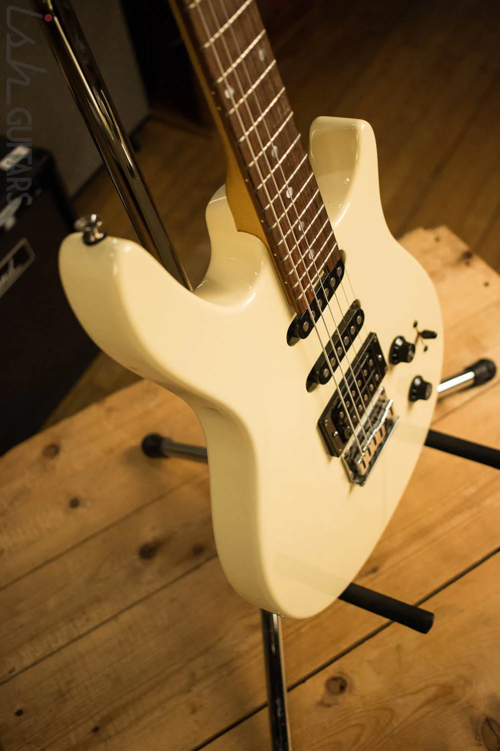 1998 White Peavey Firenza JX Electric Guitar - Image 6