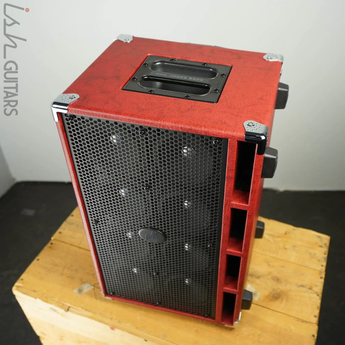 Phil Jones Bass Compact-8 C8 800W Bass Cabinet Red - Image 3