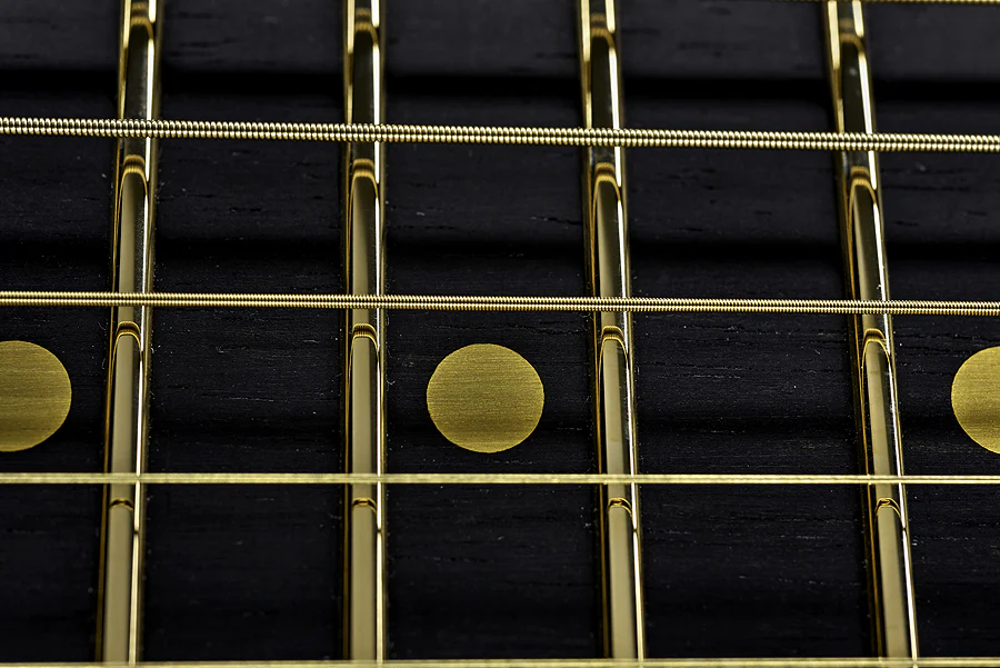NAMM 2018 Jens Ritter The Third Rose Princess Isabella Guitar Quilted Maple 24K Gold Inlays - Image 19