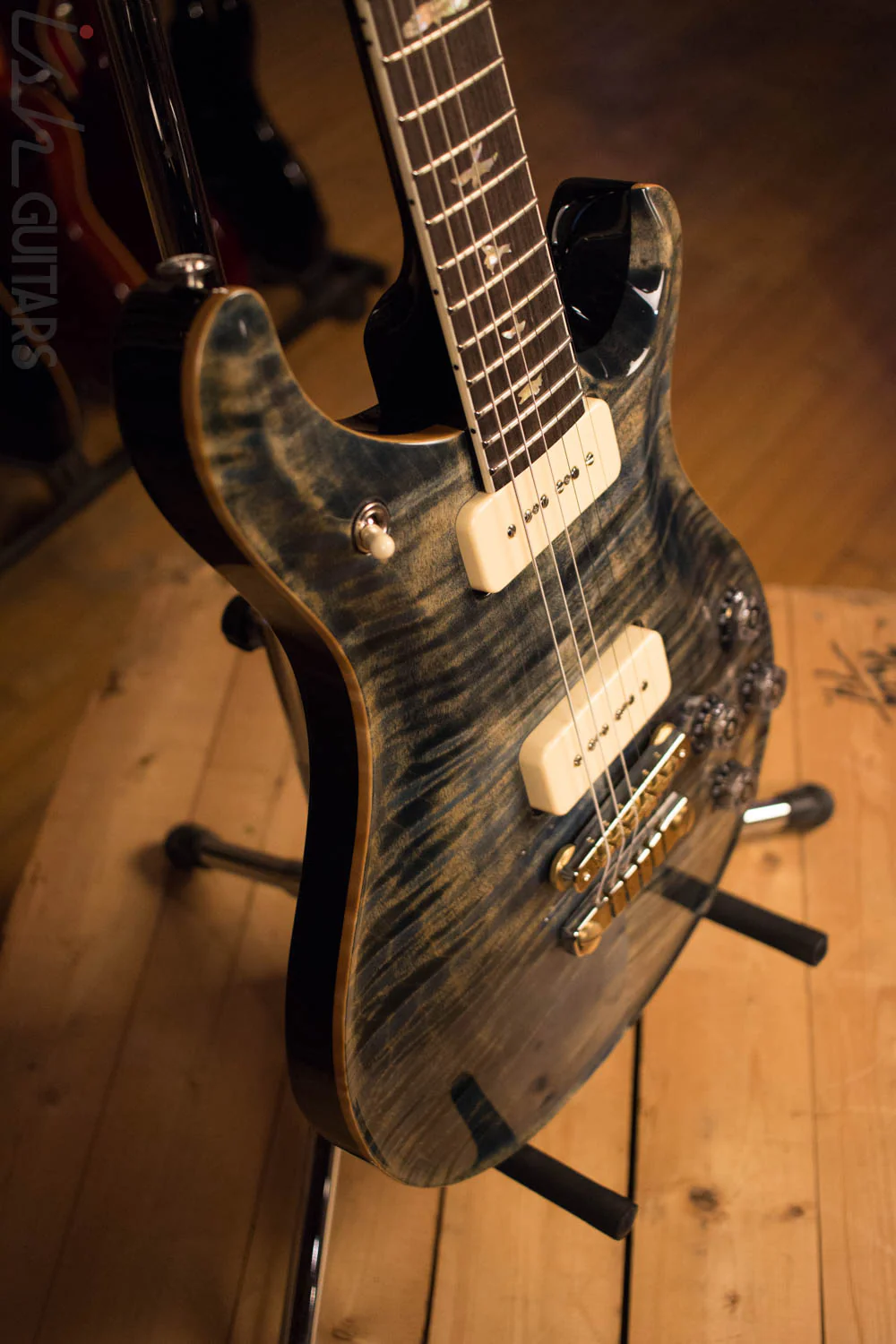 Paul Reed Smith McCarty 594 Soapbar 10 Top Limited Edition Faded Whale Blue - Image 8