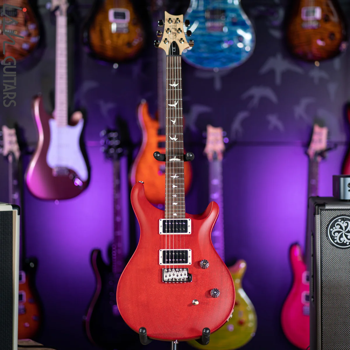 PRE-ORDER 2021 PRS CE 24 Standard Satin Nitro Vintage Cherry - Image 2