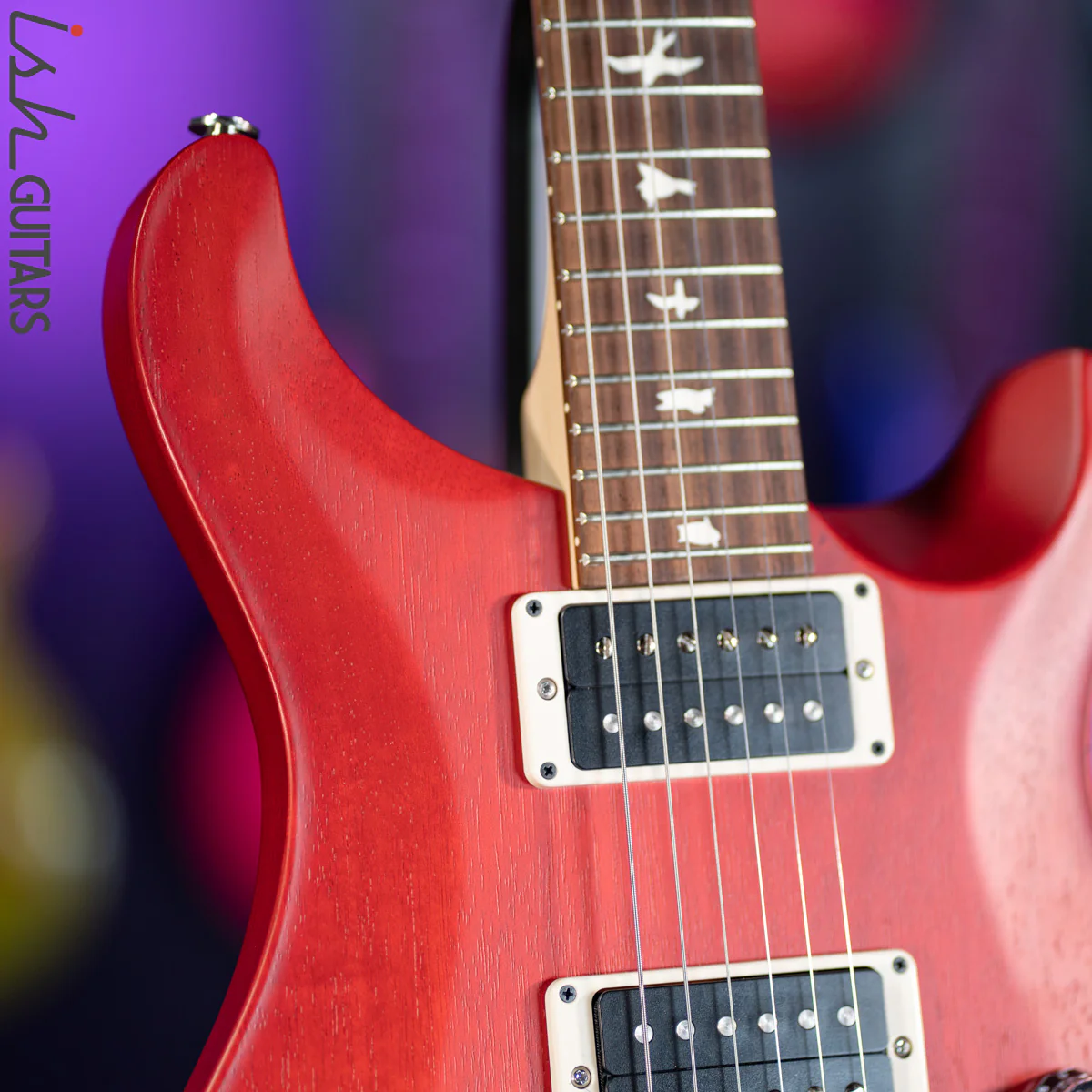 PRE-ORDER 2021 PRS CE 24 Standard Satin Nitro Vintage Cherry - Image 3