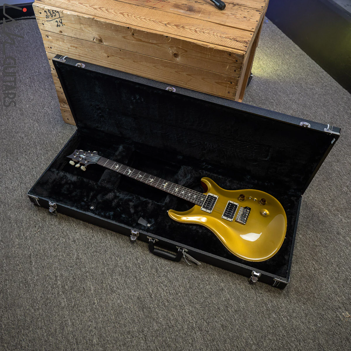 2019 PRS 35th Anniversary Custom 24 Gold Top Cherry Back - Image 13